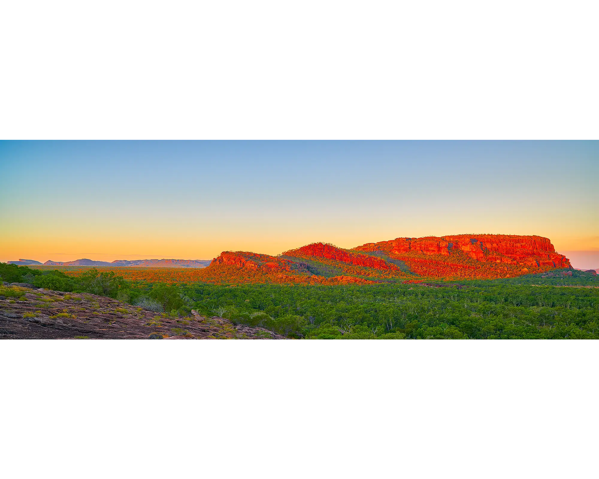 Heart Of Kakadu. Nourlangie Rock, Kakadu National Park, Northern Territory, Australia.