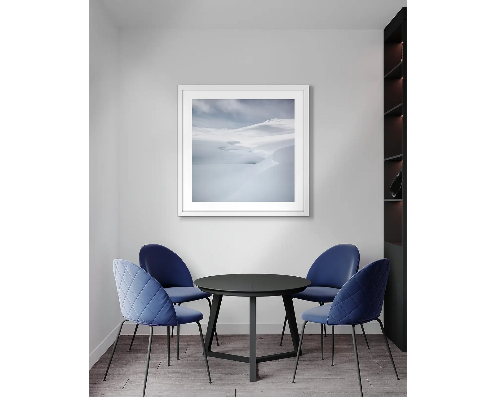 Hidden Waters - winter snow patterns, Kosciuszko National Park.