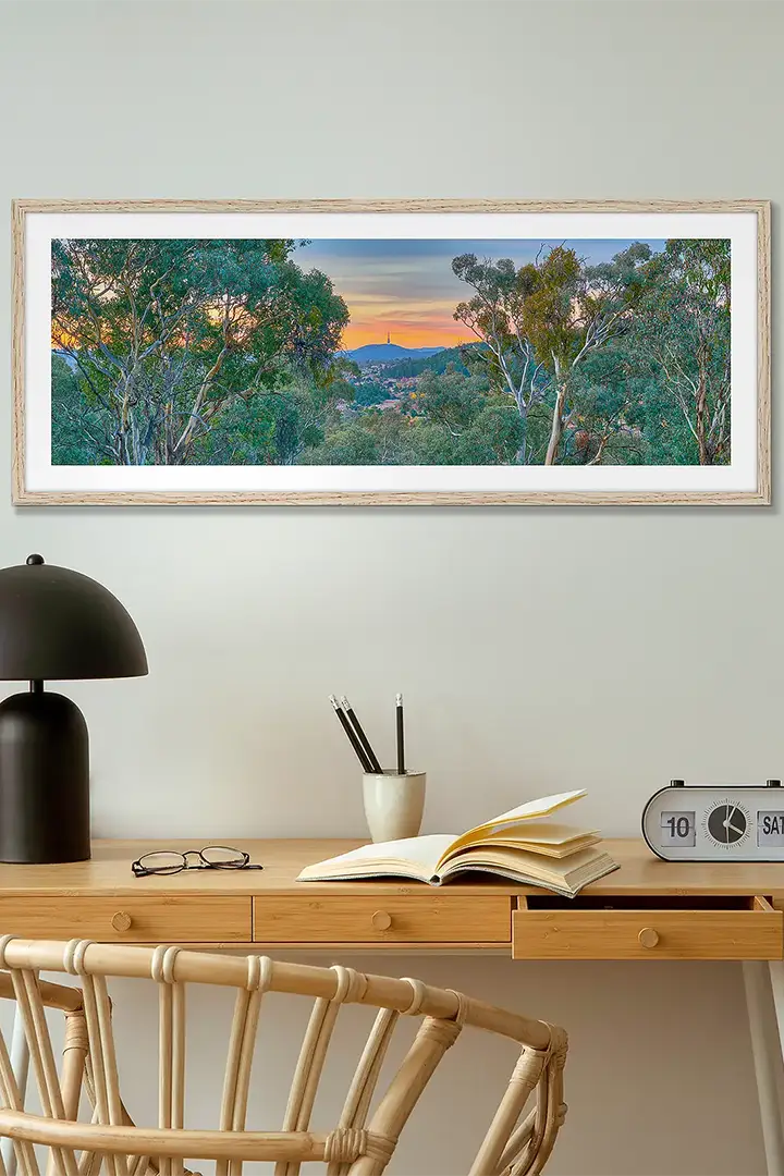 Horizontal Panoramic wall art print collection.