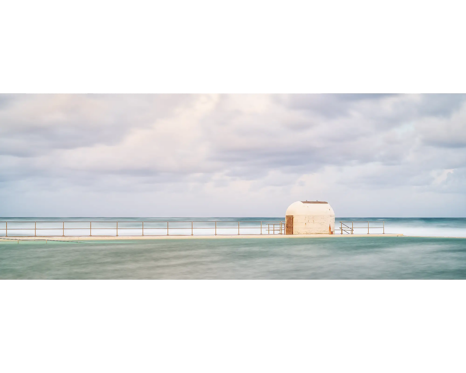 Hues Of Merewether. Pumphouse at Merewether Baths, Newcastle.