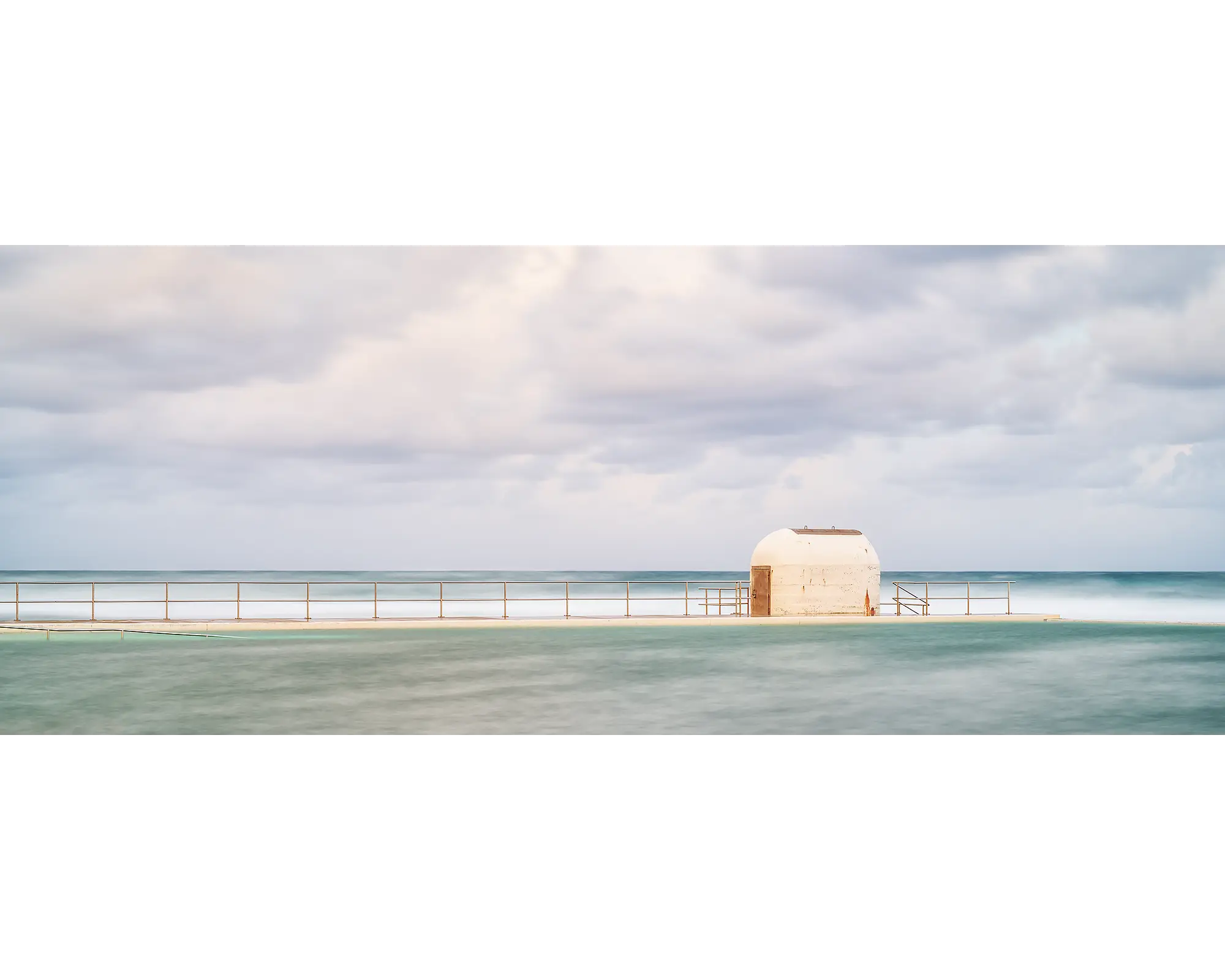 Hues Of Merewether. Pumphouse at Merewether Baths, Newcastle.