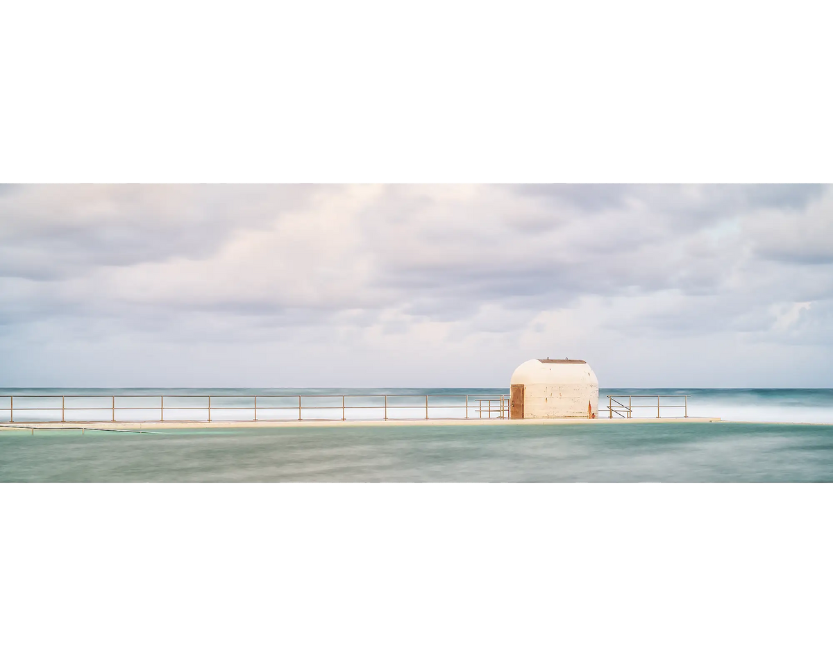 Hues Of Merewether The pumphouse at Merewether Baths, Newcastle.