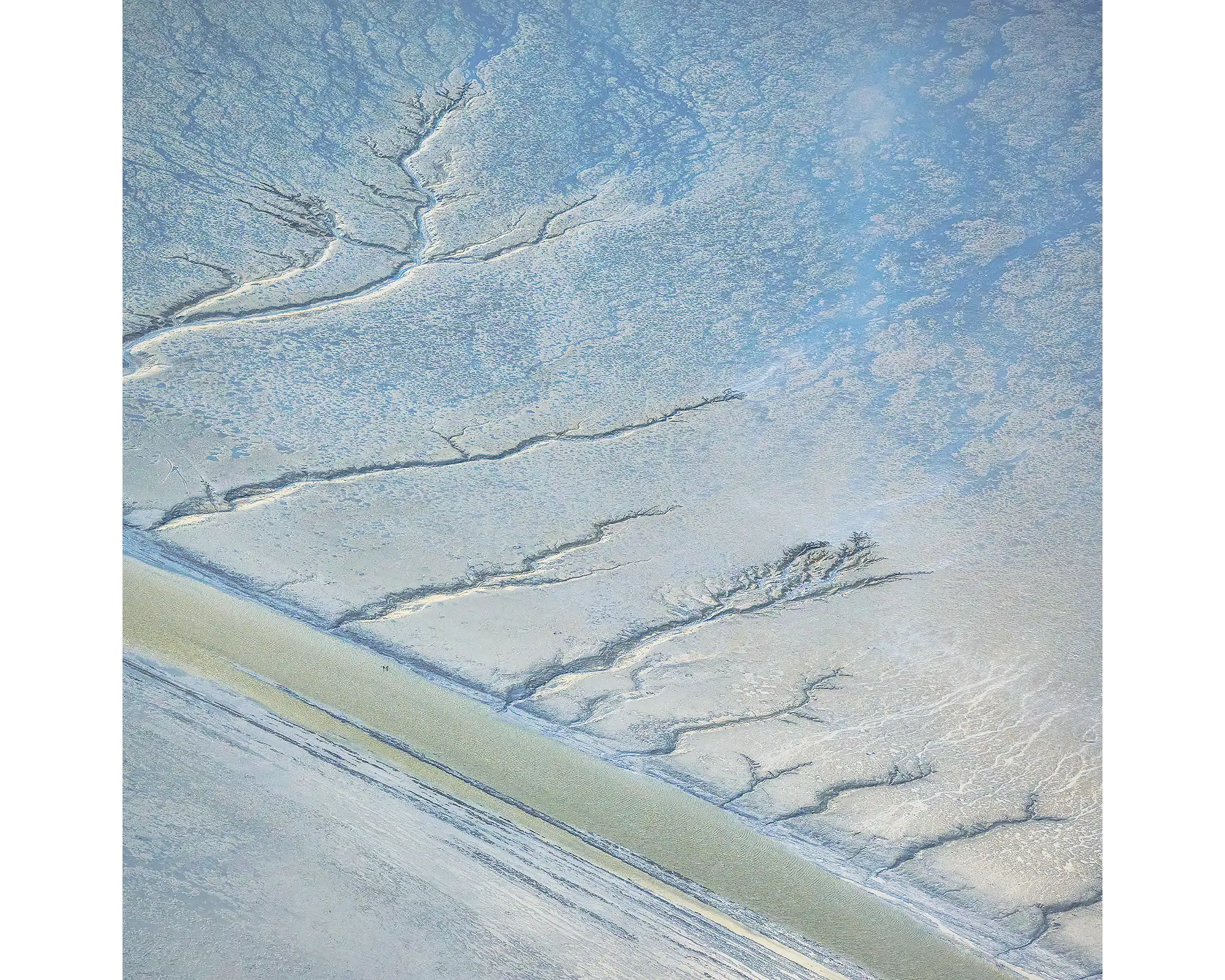 Tidal Patterns - Crab Creek, The Kimberley, Western Australia.