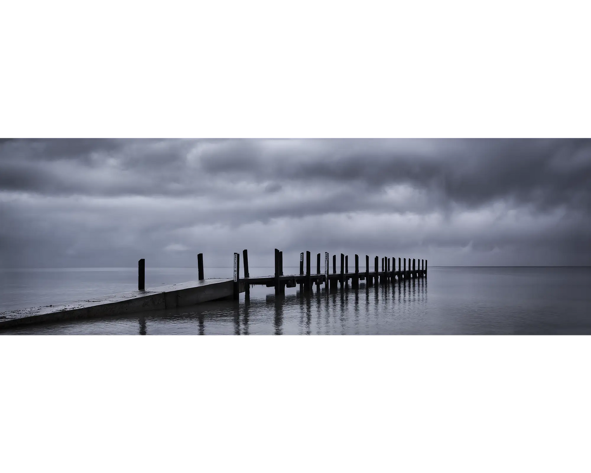 Into The Bay - Quindalup Jetty, Geogrpahe Bay, Western Australia.