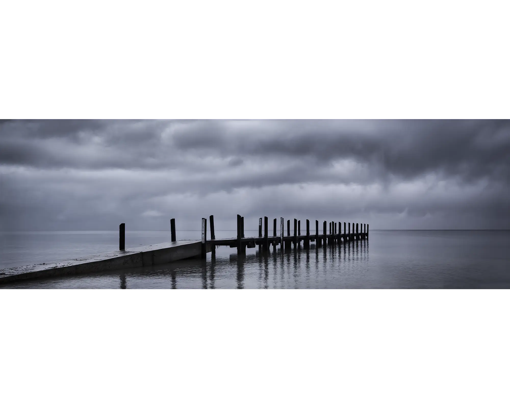 Into The Bay - Quindalup Jetty, Geogrpahe Bay, Western Australia.