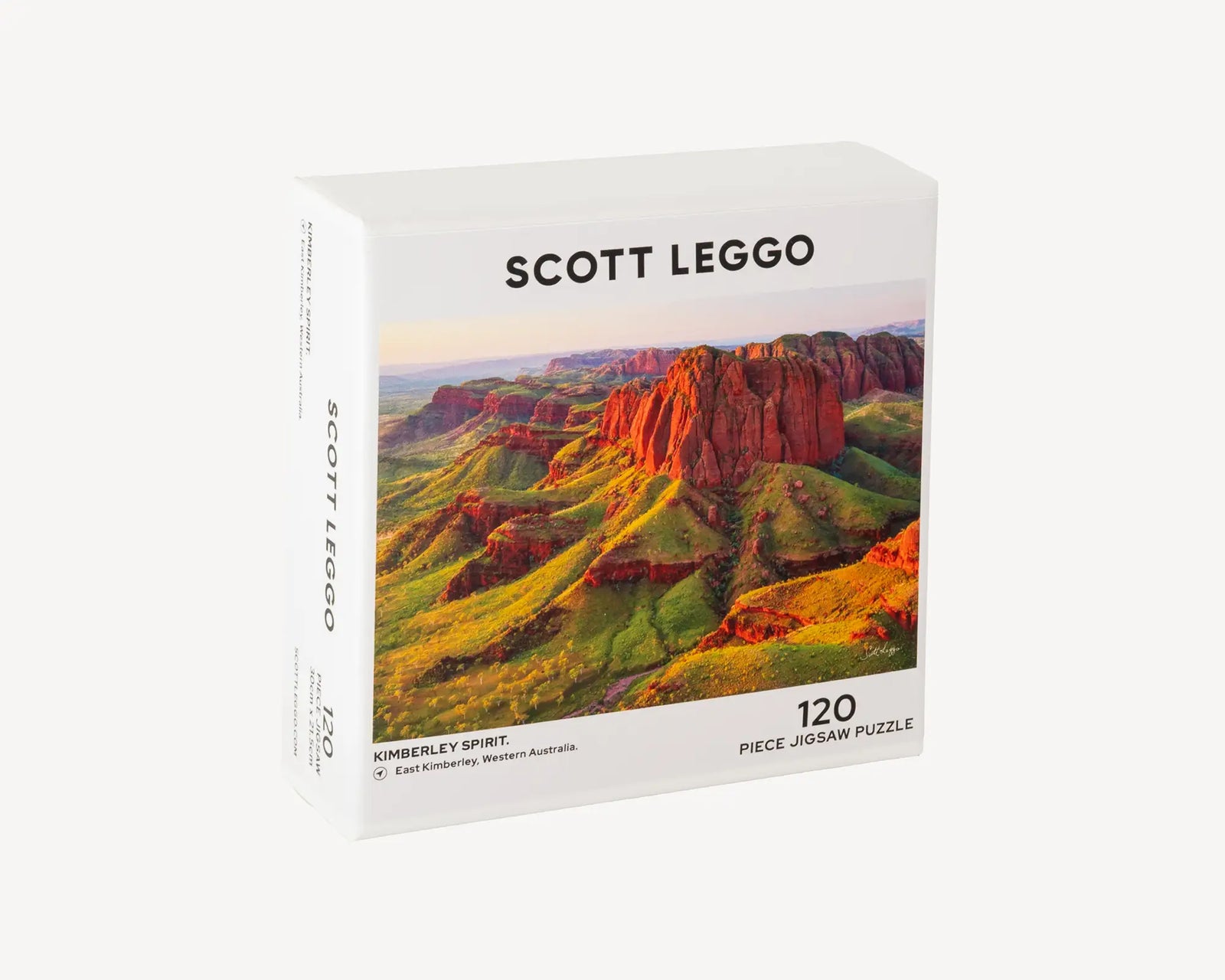 Kimberley Spirit 120 piece jigsaw puzzle box.