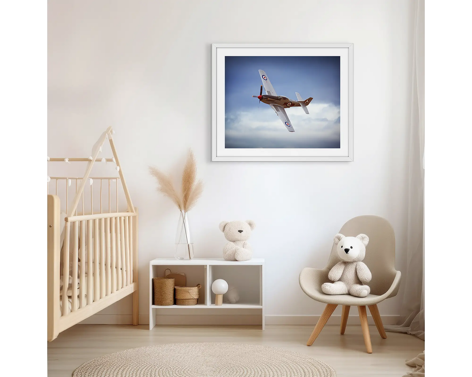 Kiwi Warbird - RNZAF P-51 Mustang in flight.