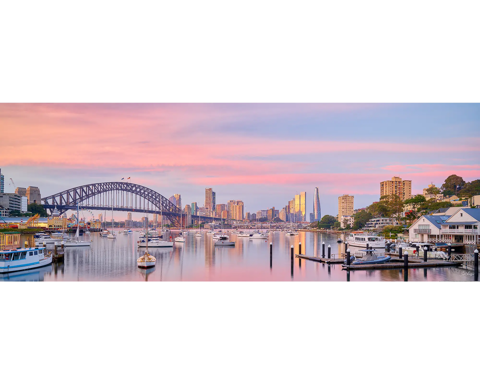 Lavernder Sunrise. 1000 piece Sydney jigsaw puzzle box.