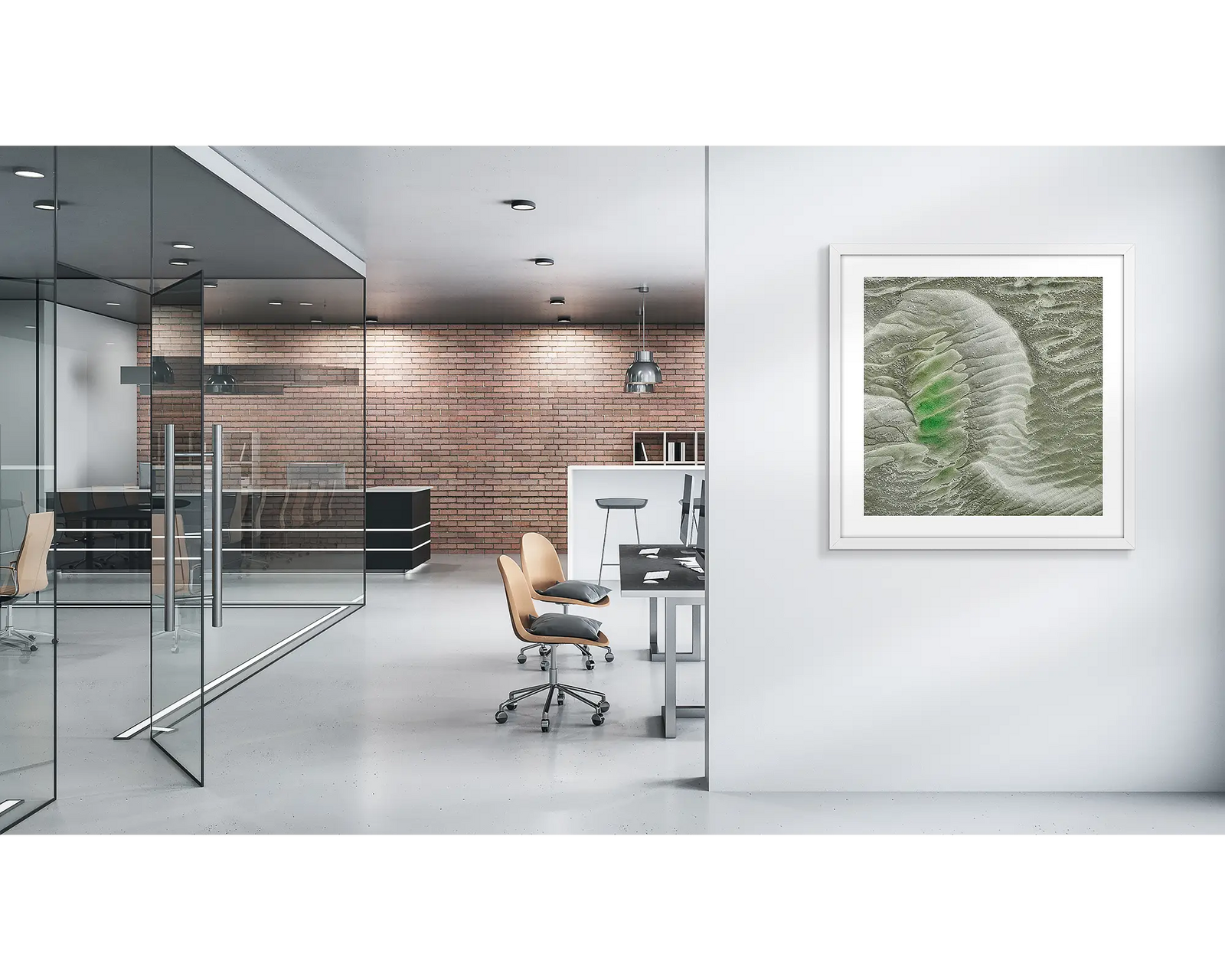 Leftover. Hill Inslet viewed from above Whitsunday Island, Queensland, Australia.