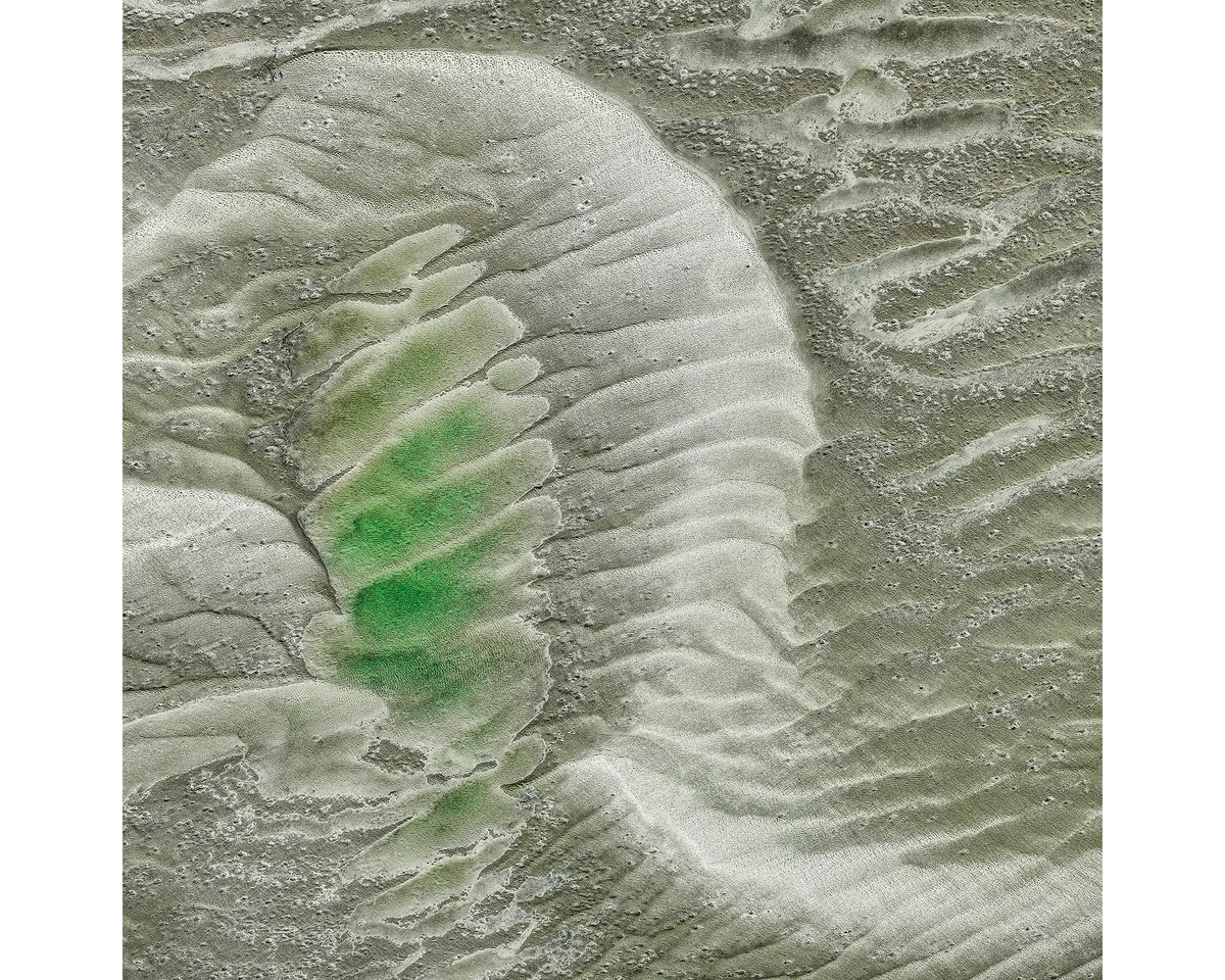 Leftover. Hill Inslet viewed from above Whitsunday Island, Queensland, Australia.