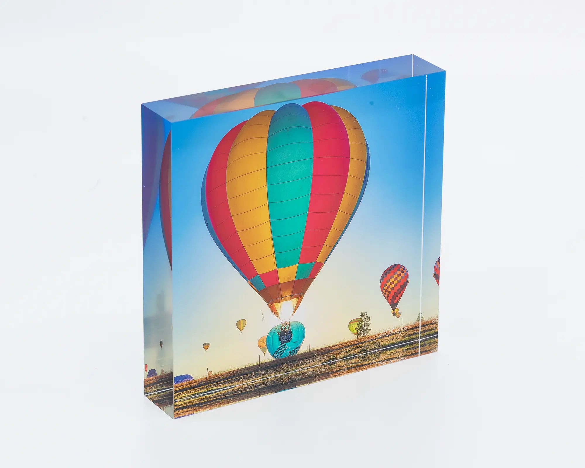 Lift Canberra Balloon Spectacular acrylic block. 