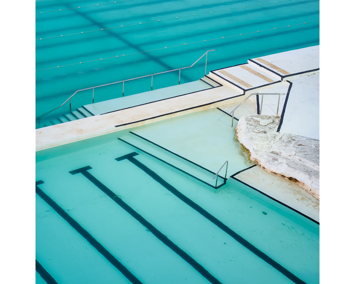 Lines - Icebergs Ocean Baths, Bondi, Sydney, New South Wales, Australia.