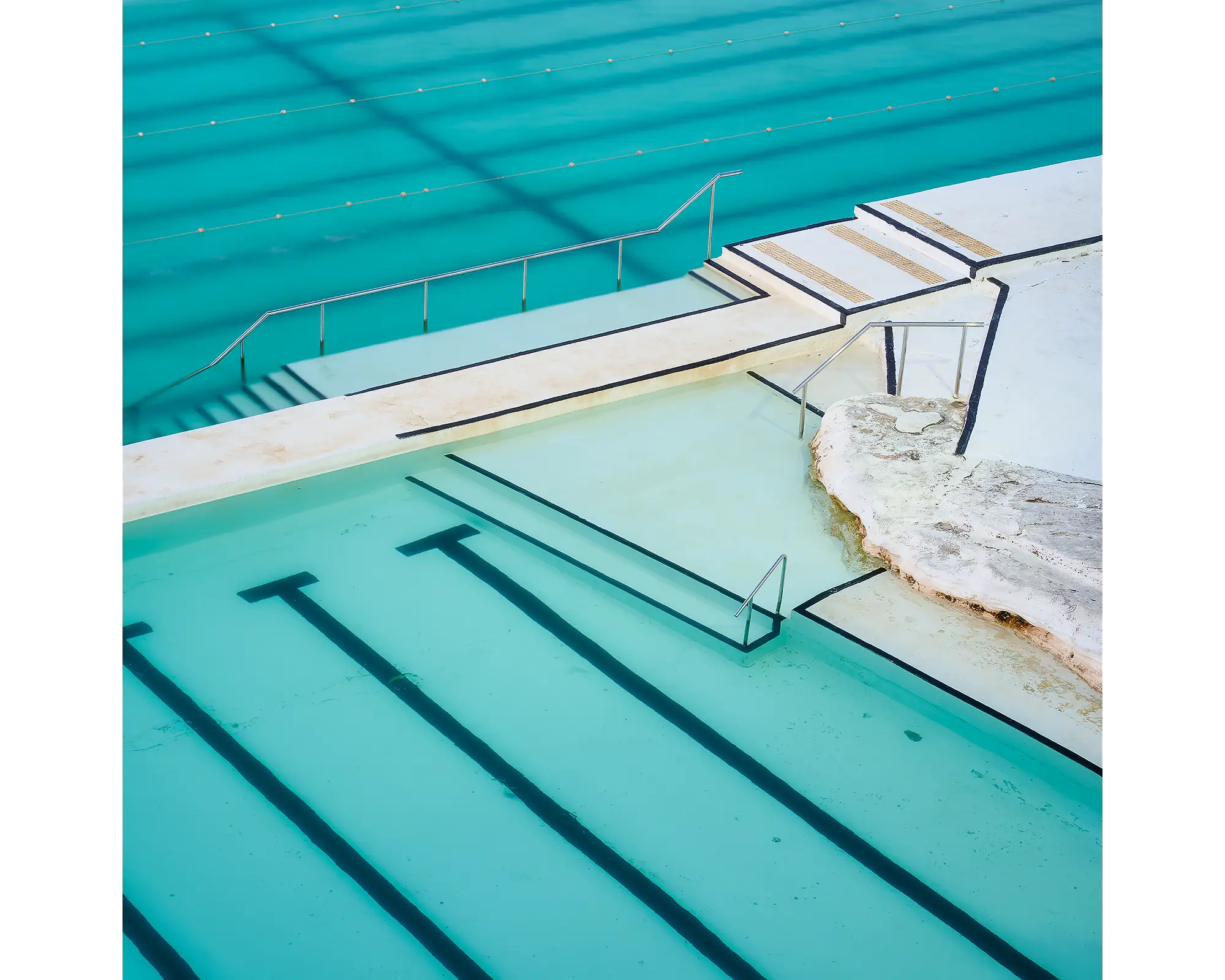 Lines - Icebergs Ocean Baths, Bondi, Sydney, New South Wales, Australia.