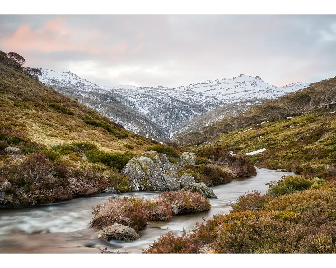 Scott Leggo’s 1000 piece jigsaw puzzle of Thredbo River. 