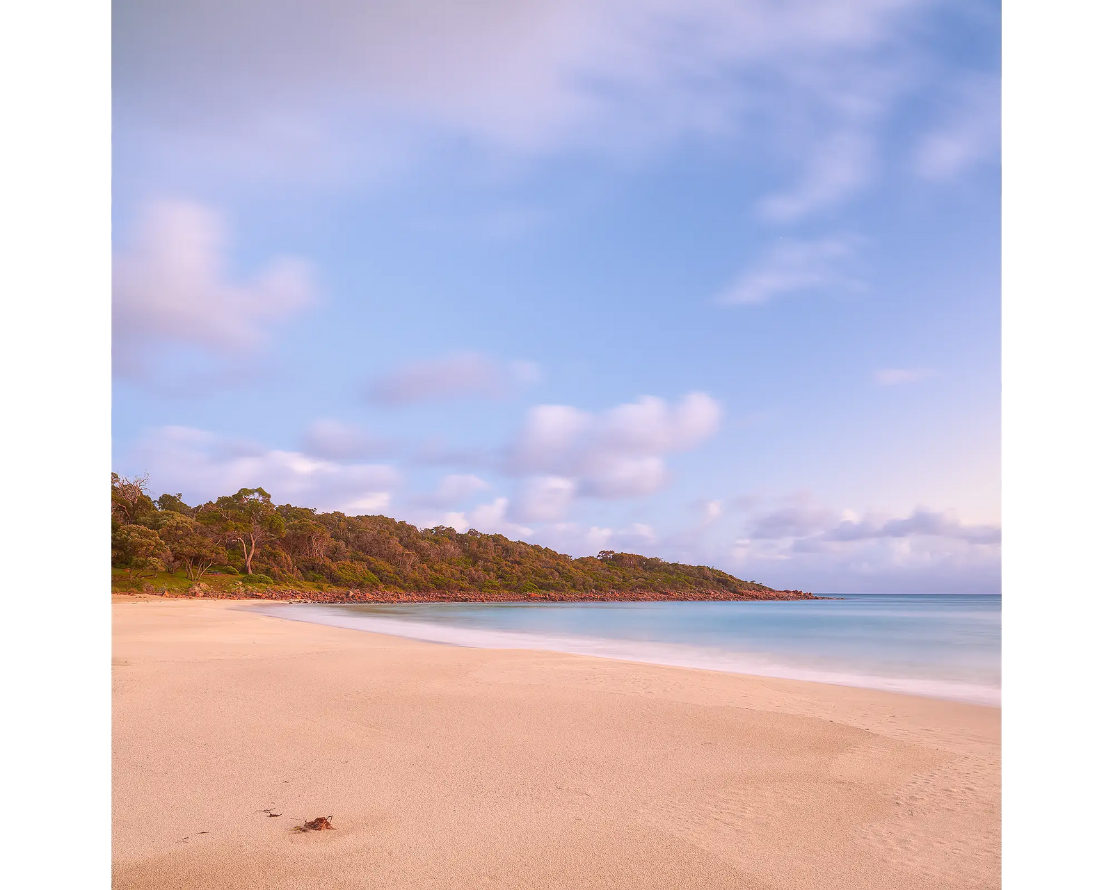 Meelup Morning. Sunrise at Meelup Beach, Geographe Bay, Western Australia.