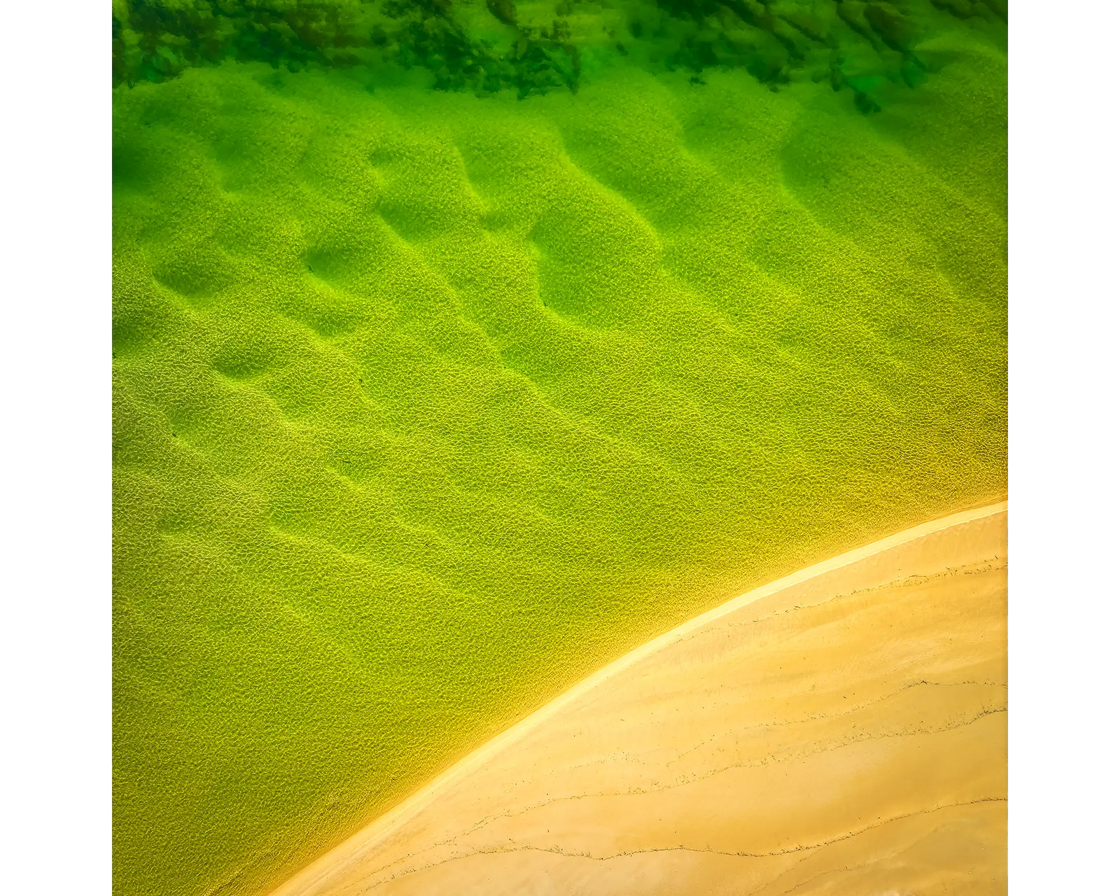 Mosaic. Aerial view of Durras Lake.