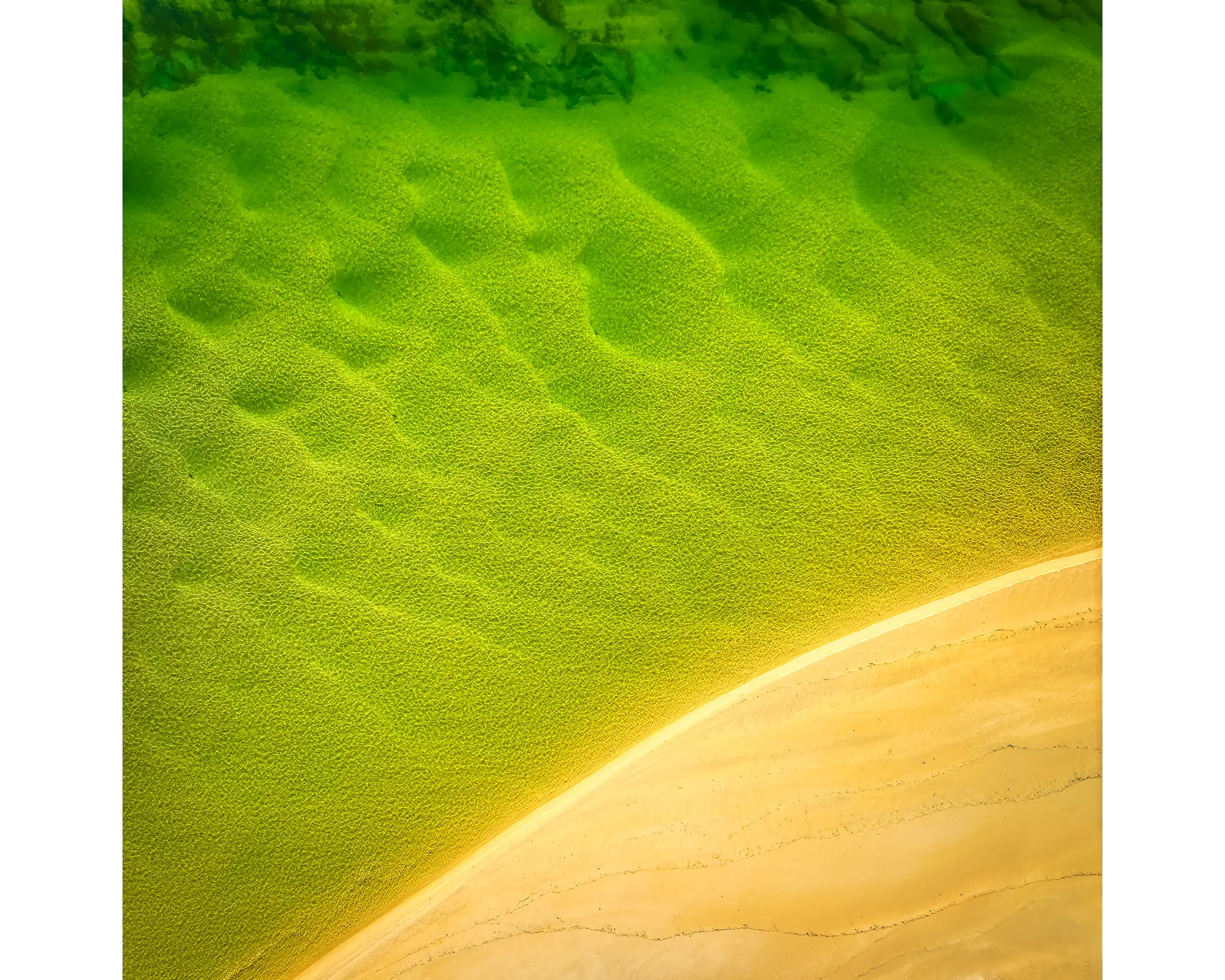 Mosaic. Aerial view of Durras Lake.
