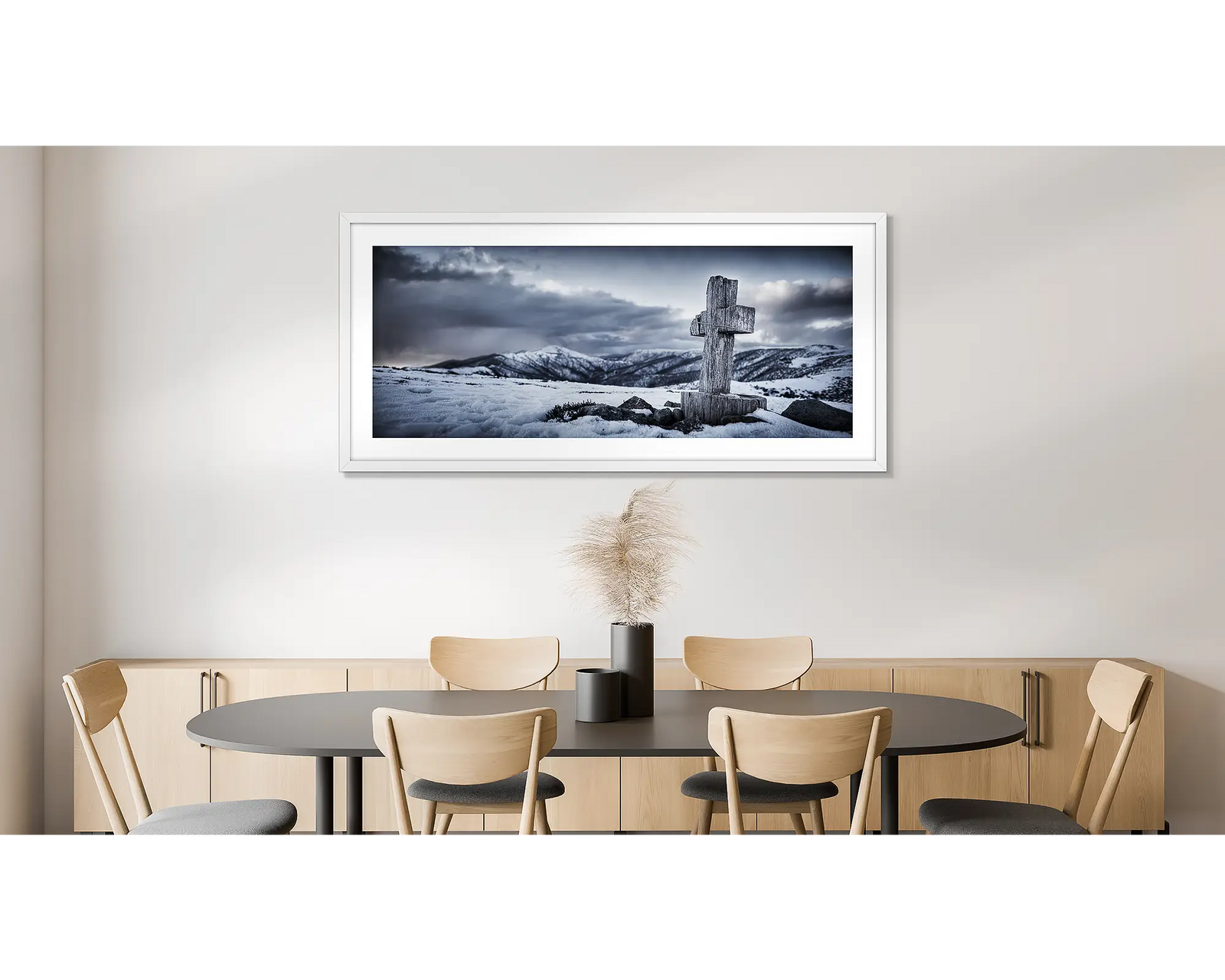 Mountain Cross. Mount Hotham, Alpine National Park.