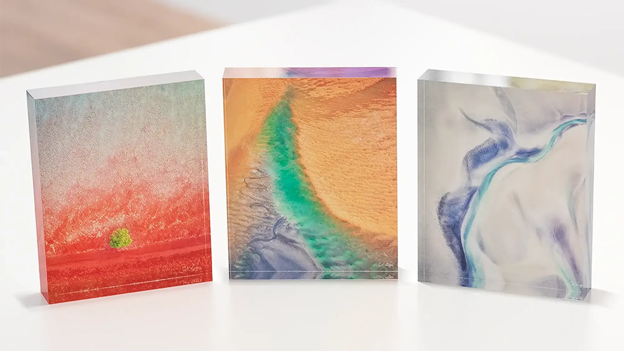Neutral Acrylic Blocks