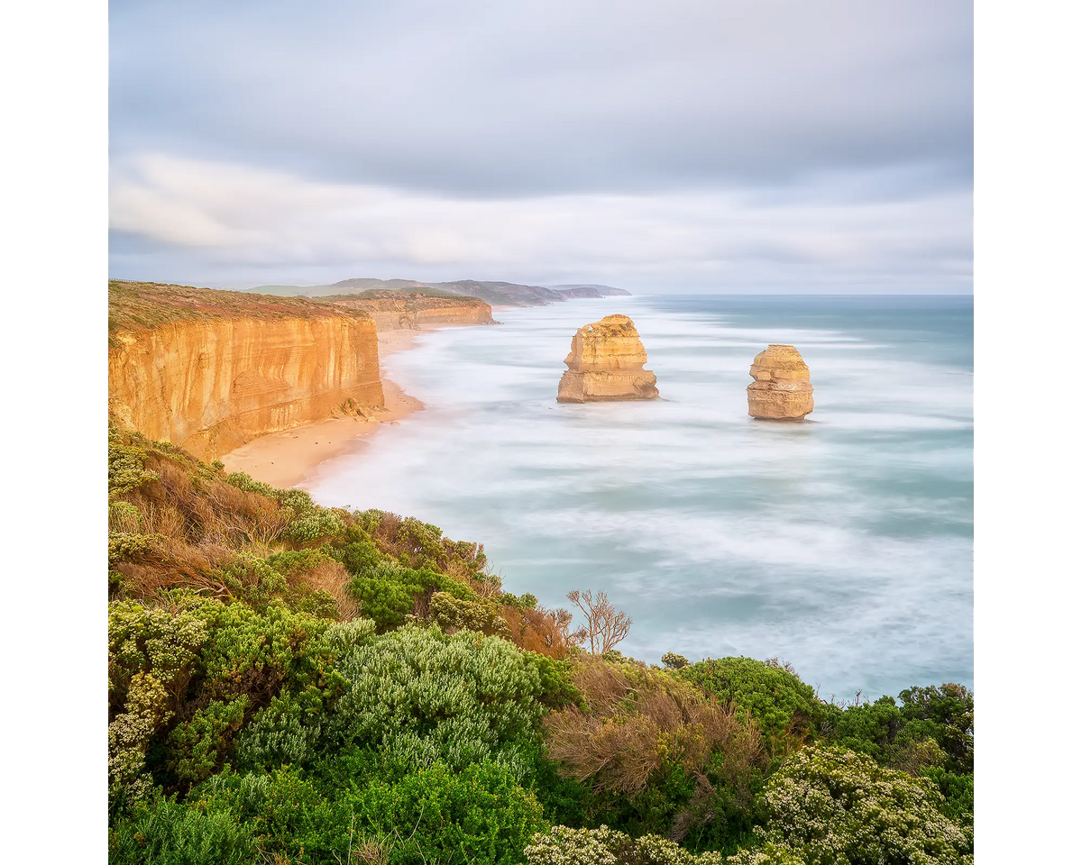 Scenic view of the Gog and Magog along the Great Ocean Road, Victoria, Australia.