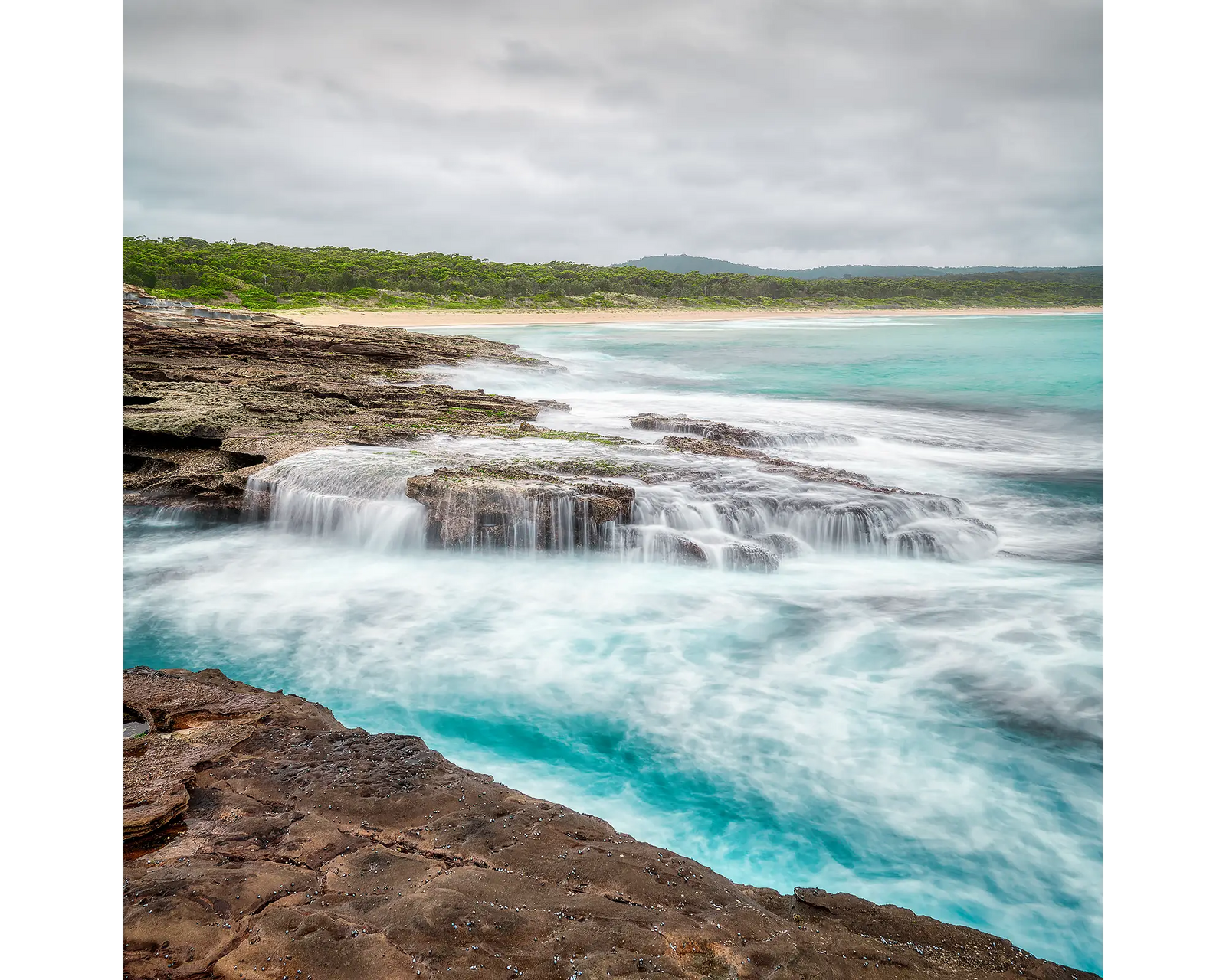 On The Rocks - Durras Beach, Eurobodalla, New South Wales, Australia.