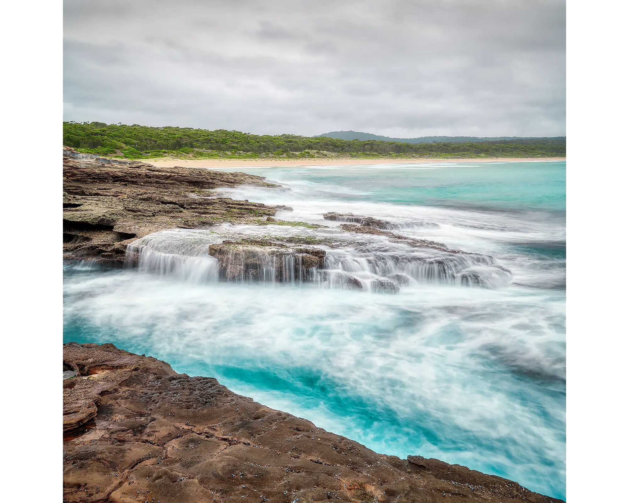 On The Rocks - Durras Beach, Eurobodalla, New South Wales, Australia.