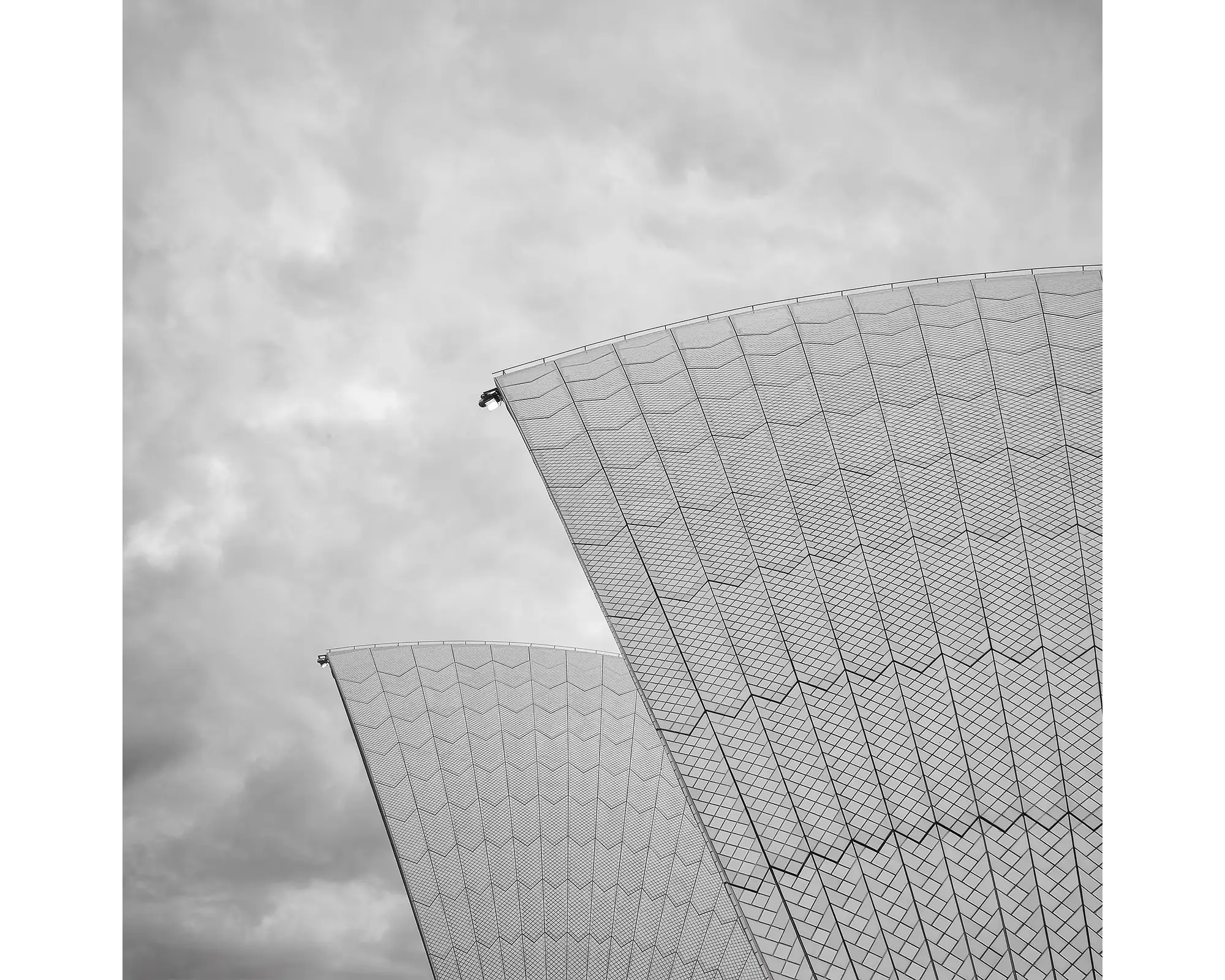 Opera House Shells. Sydney Opera House, New South Wales, Australia.