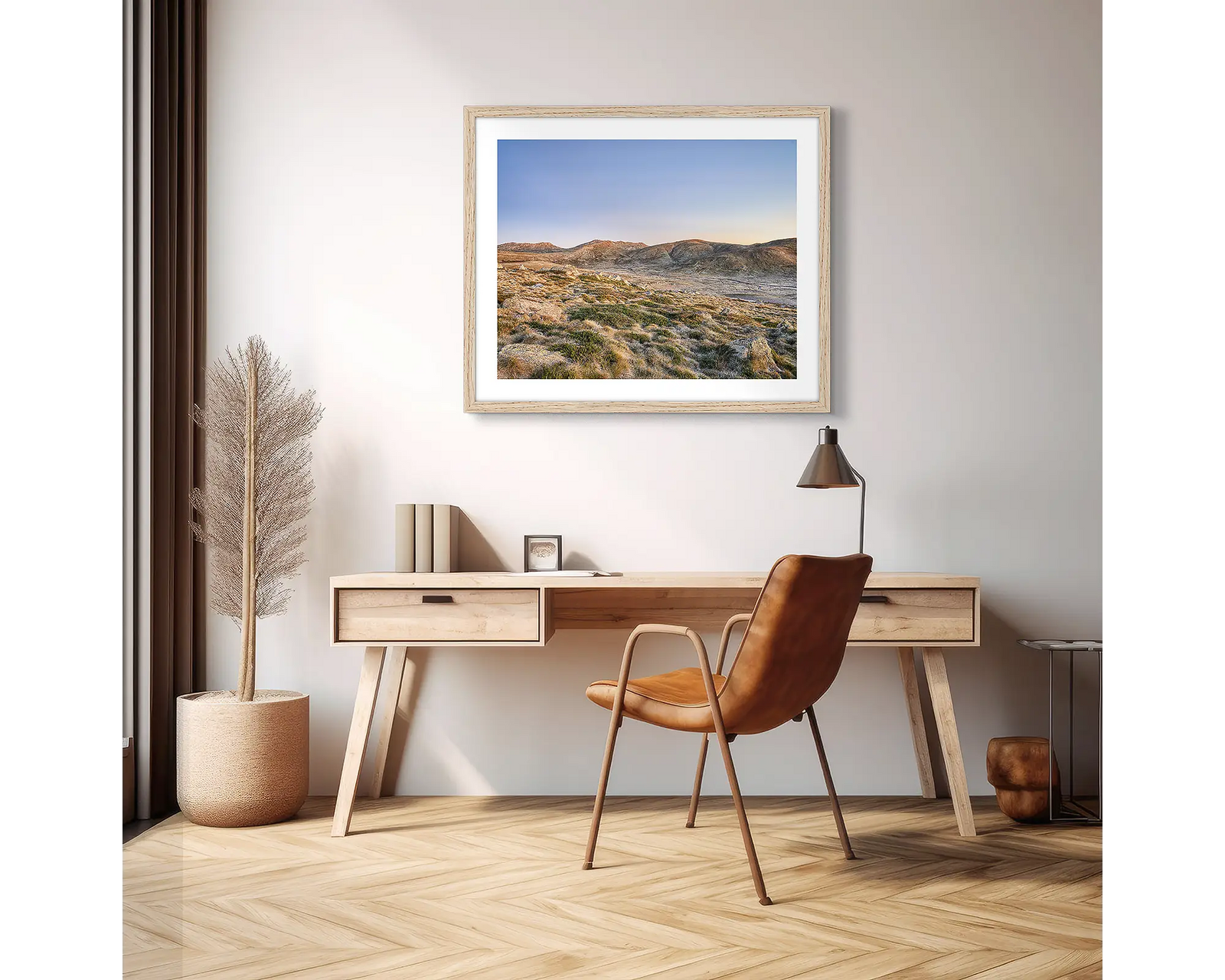 Overwatch - Sunrise over main range, Kosciuszko National Park, New South Wales, Australia.