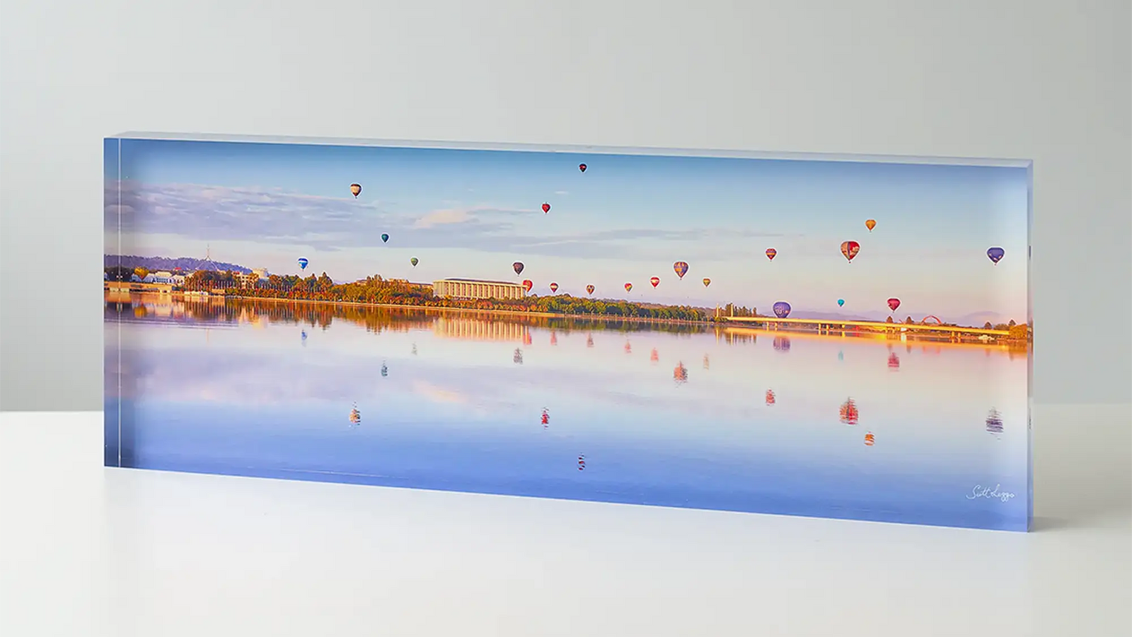 Parliament house of Australia acrylic block collection.