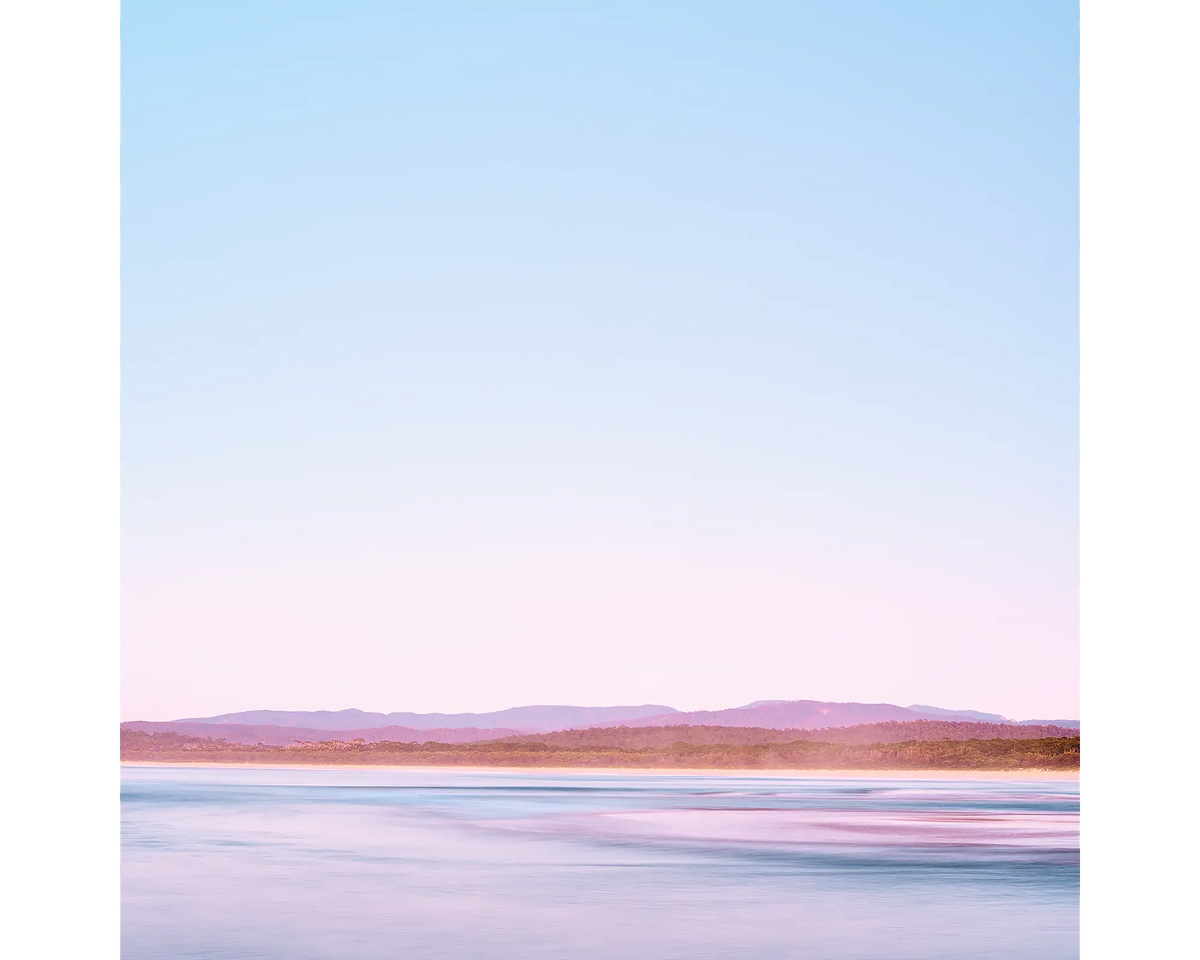 Perspective. Pambula Beach, Merrimbula, New South Wales, Australia.