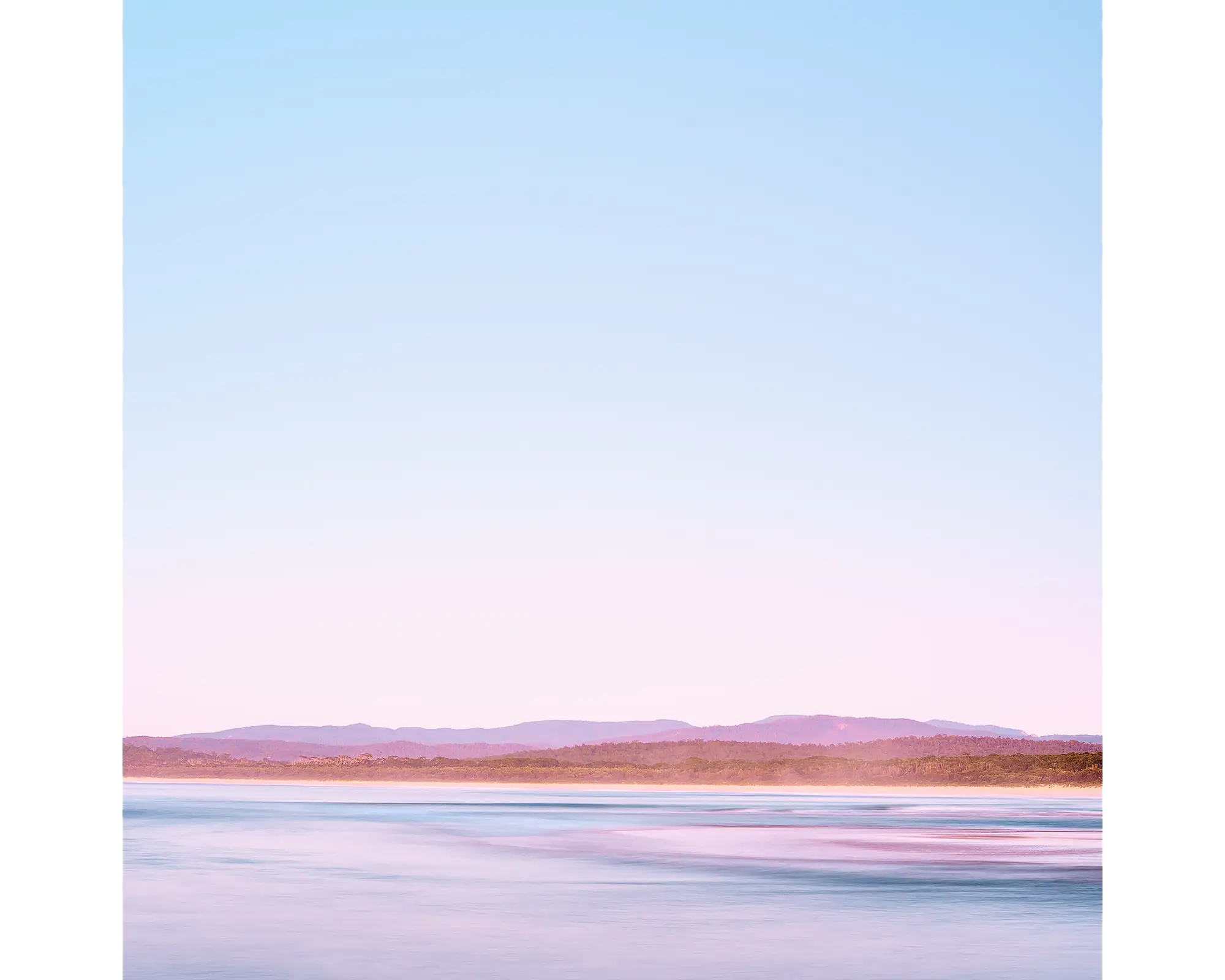 Perspective. Pambula Beach, Merrimbula, New South Wales, Australia.