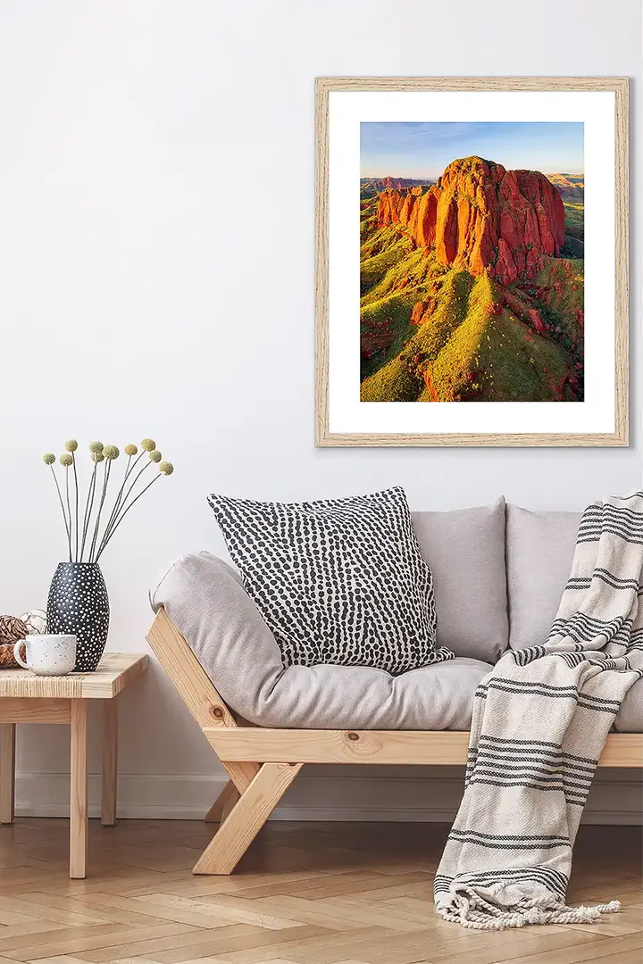 Portrait wall art print collection.