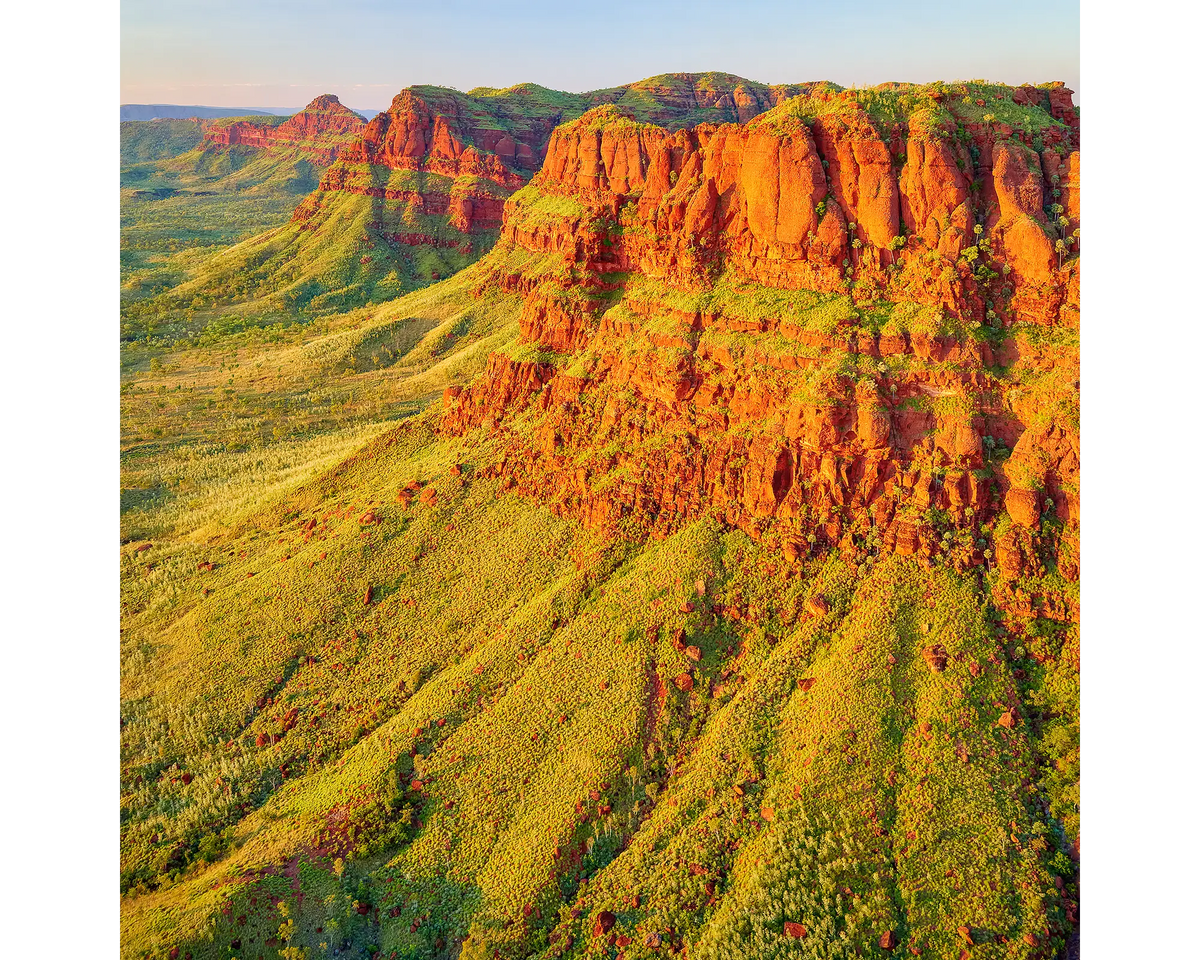 Ragged Bluff - Ragged Range, The Kimberley, Western Australia.