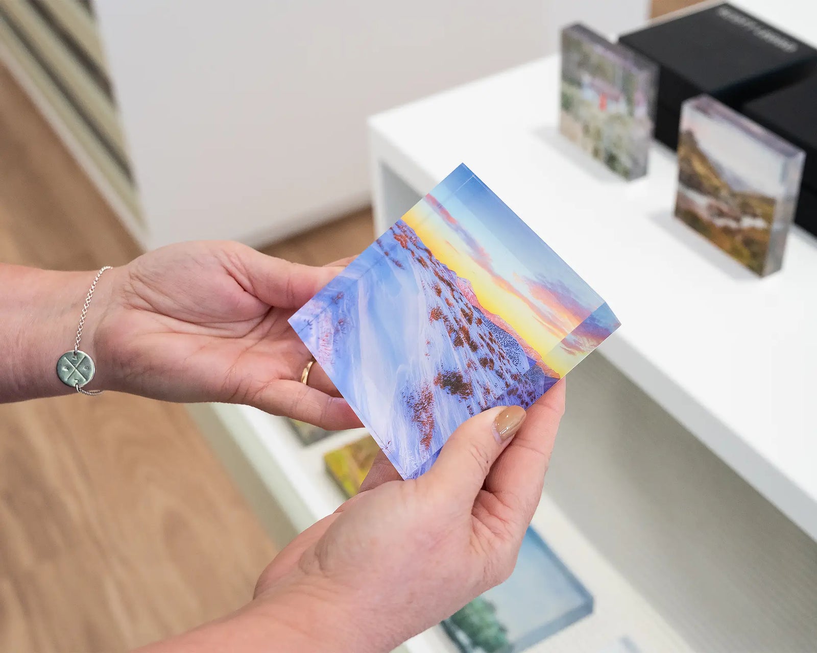 Sunrise over Razorback Ridge leading to Mount Feathertop, Alpine National Park, Victoria. 