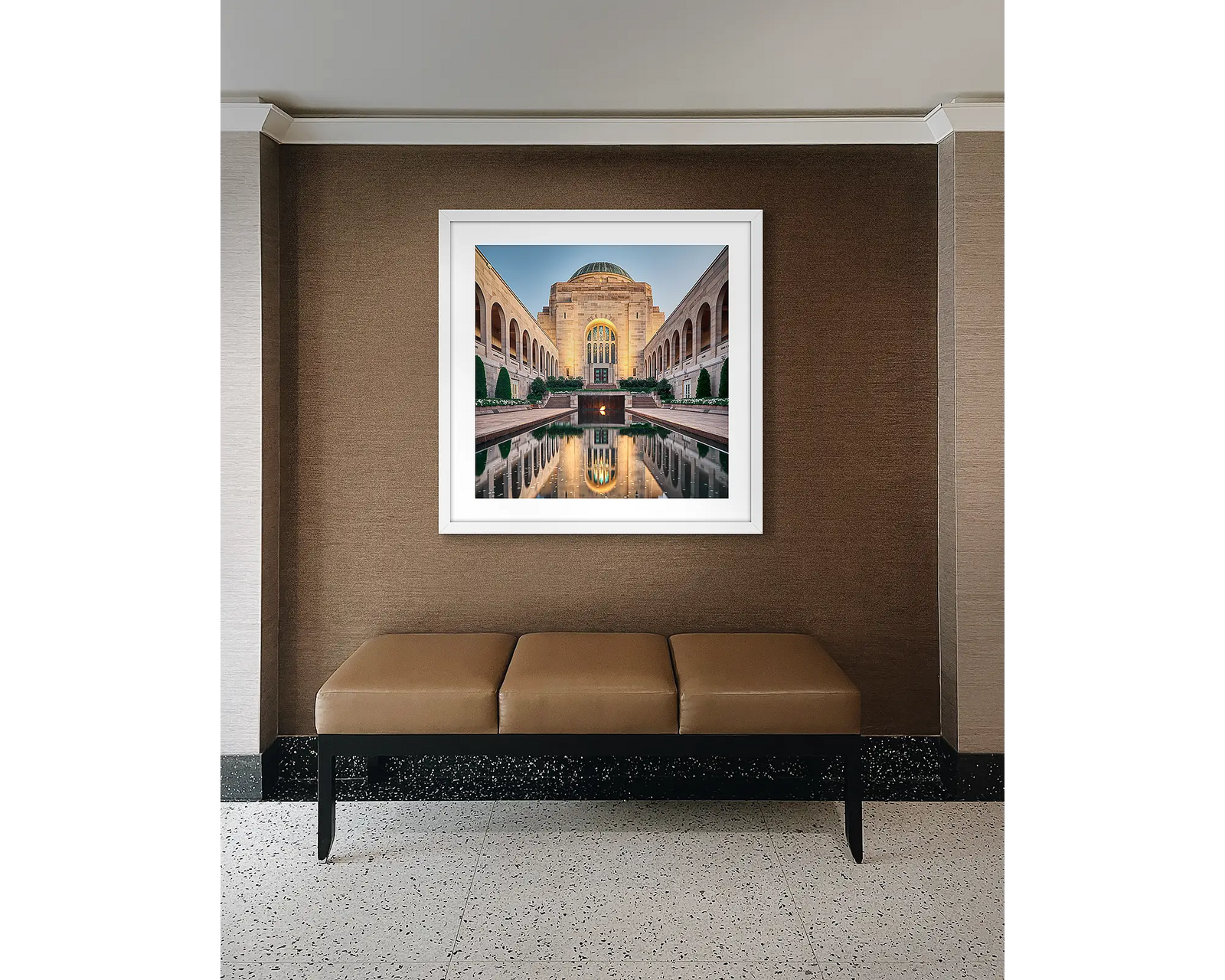 Reflection - Australian War Memorial, Canberra.