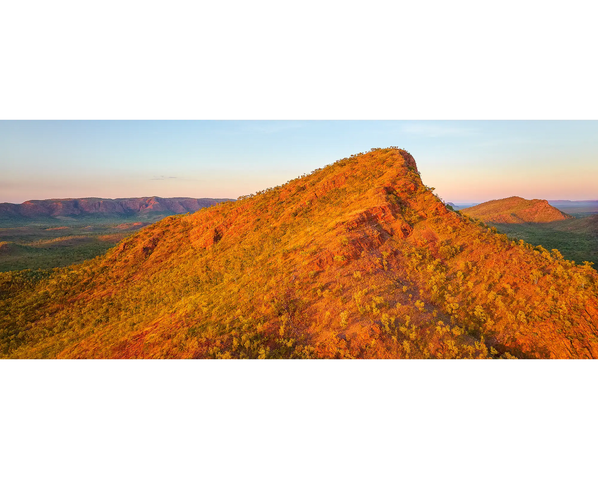 Sunrise on rock formation in the East Kimberley, Western Australia.