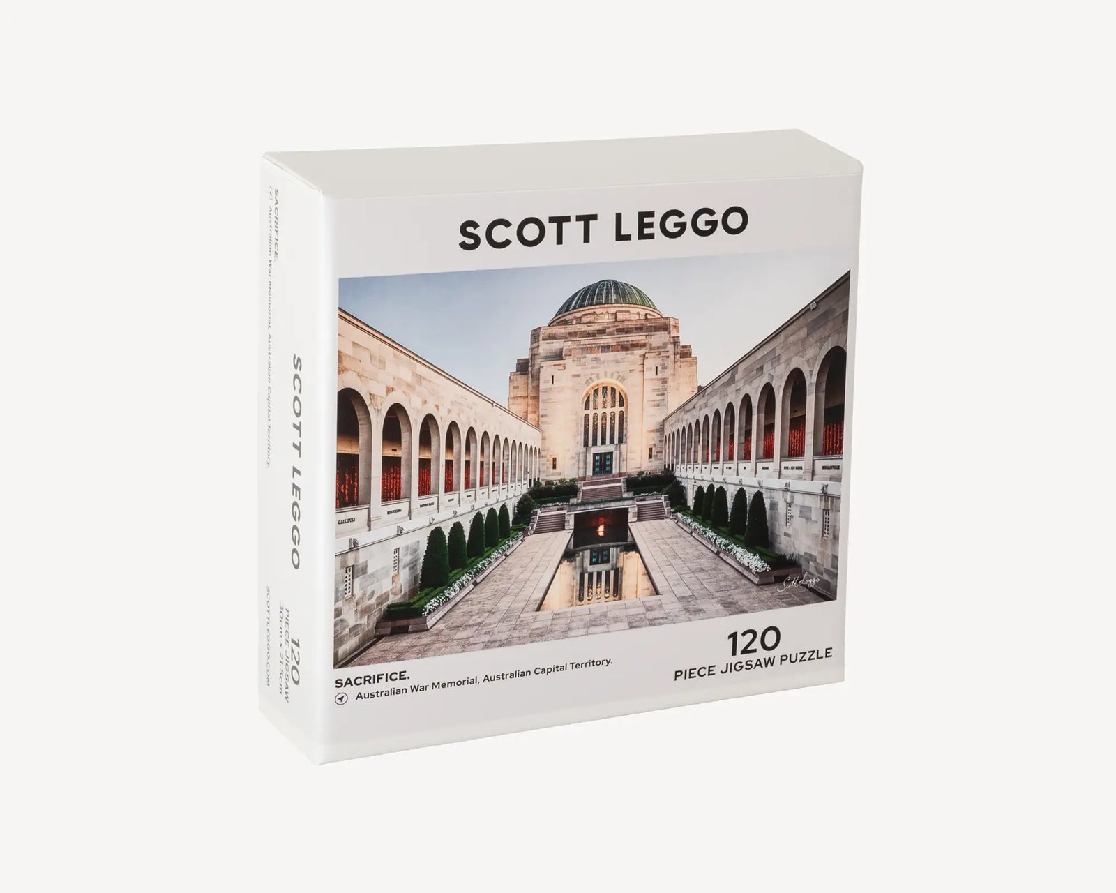 Sacrifice 120 piece jigsaw puzzle box.