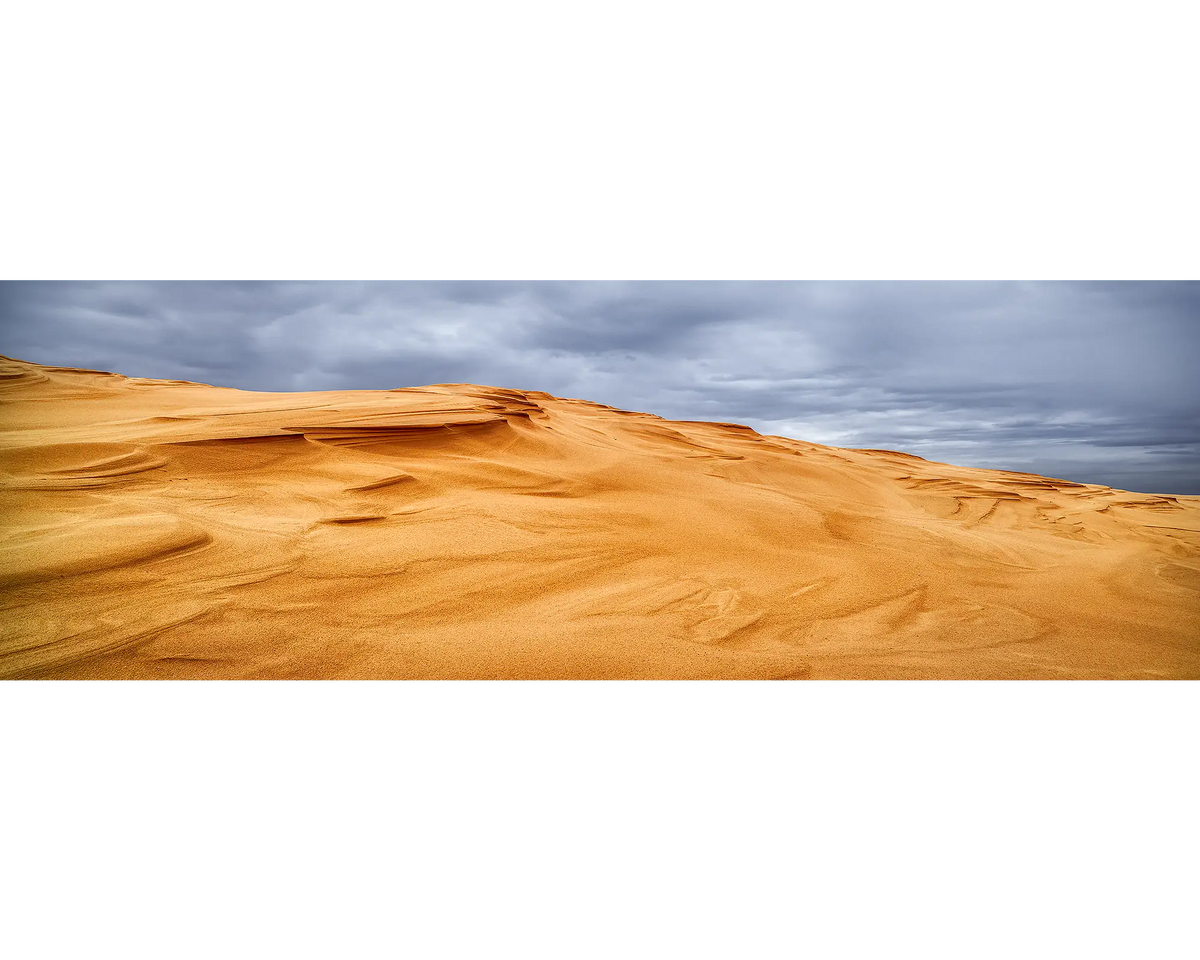 Sands Of Time - sunset storm, Stockton Beach, New South Wales, Australia.