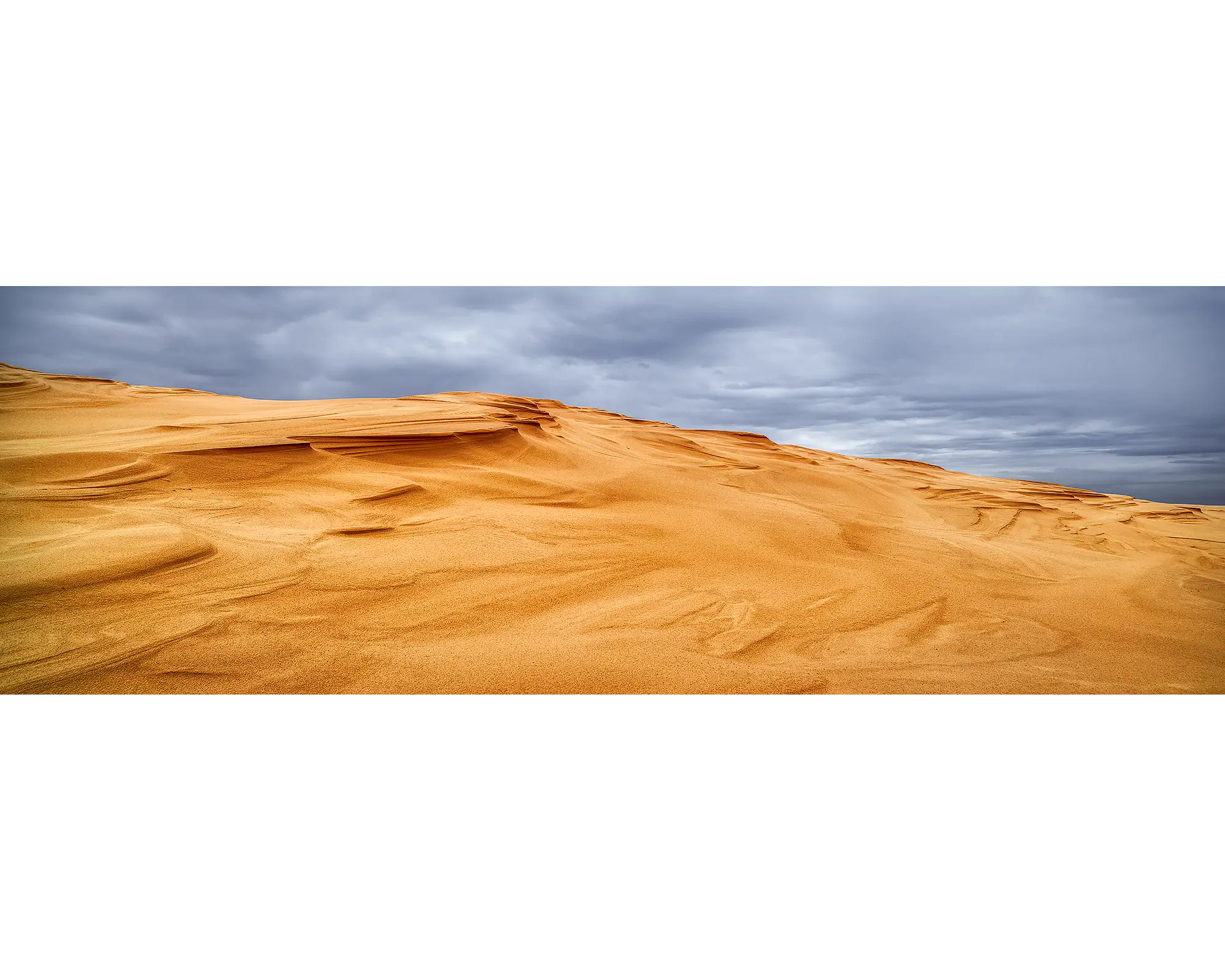 Sands Of Time - sunset storm, Stockton Beach, New South Wales, Australia.