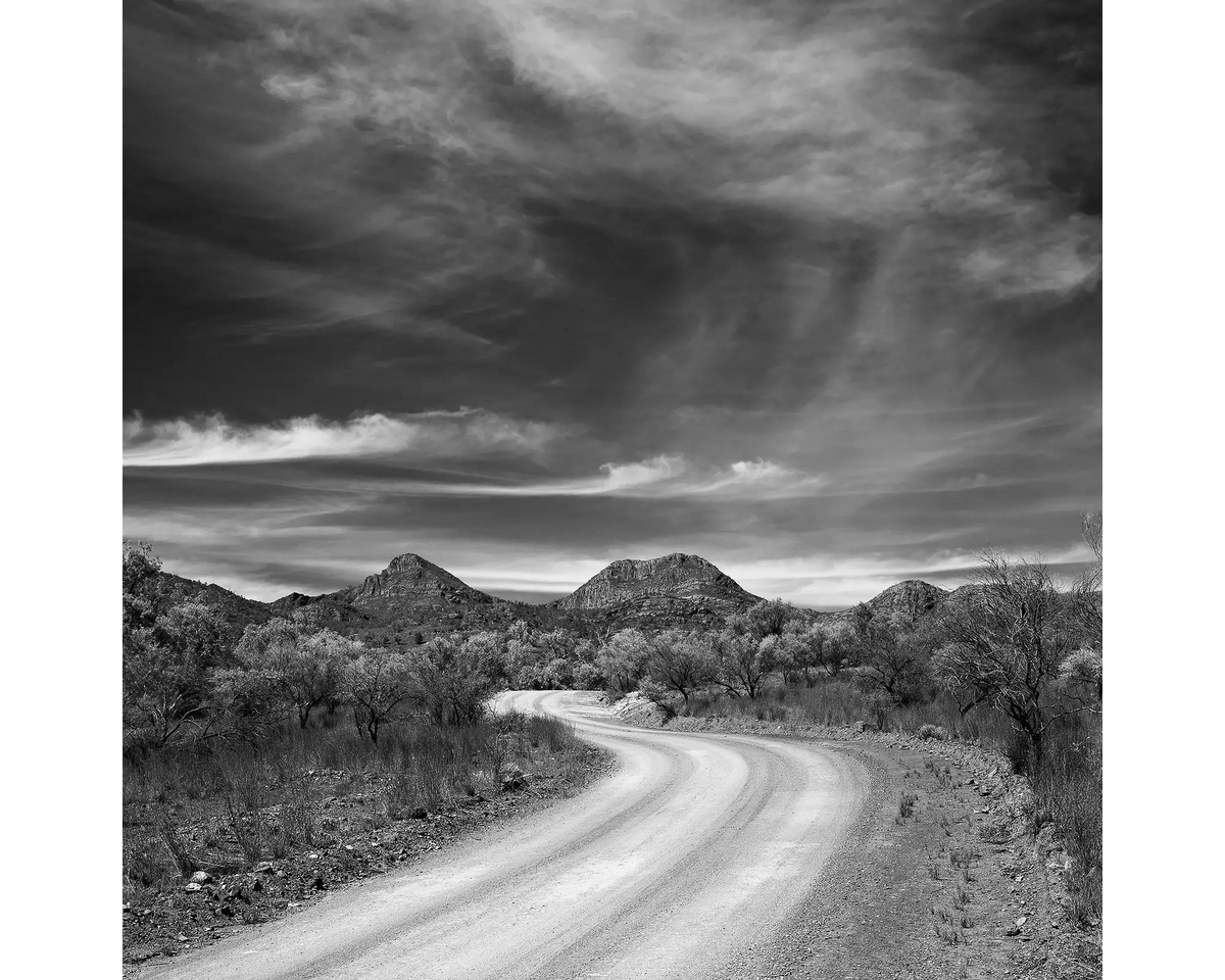 Scenic Drive, Flinders Ranges, South Australia.