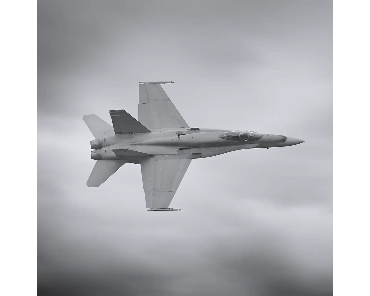 Royal Australian Force F/A-18 Hornet from 75 Squadron.