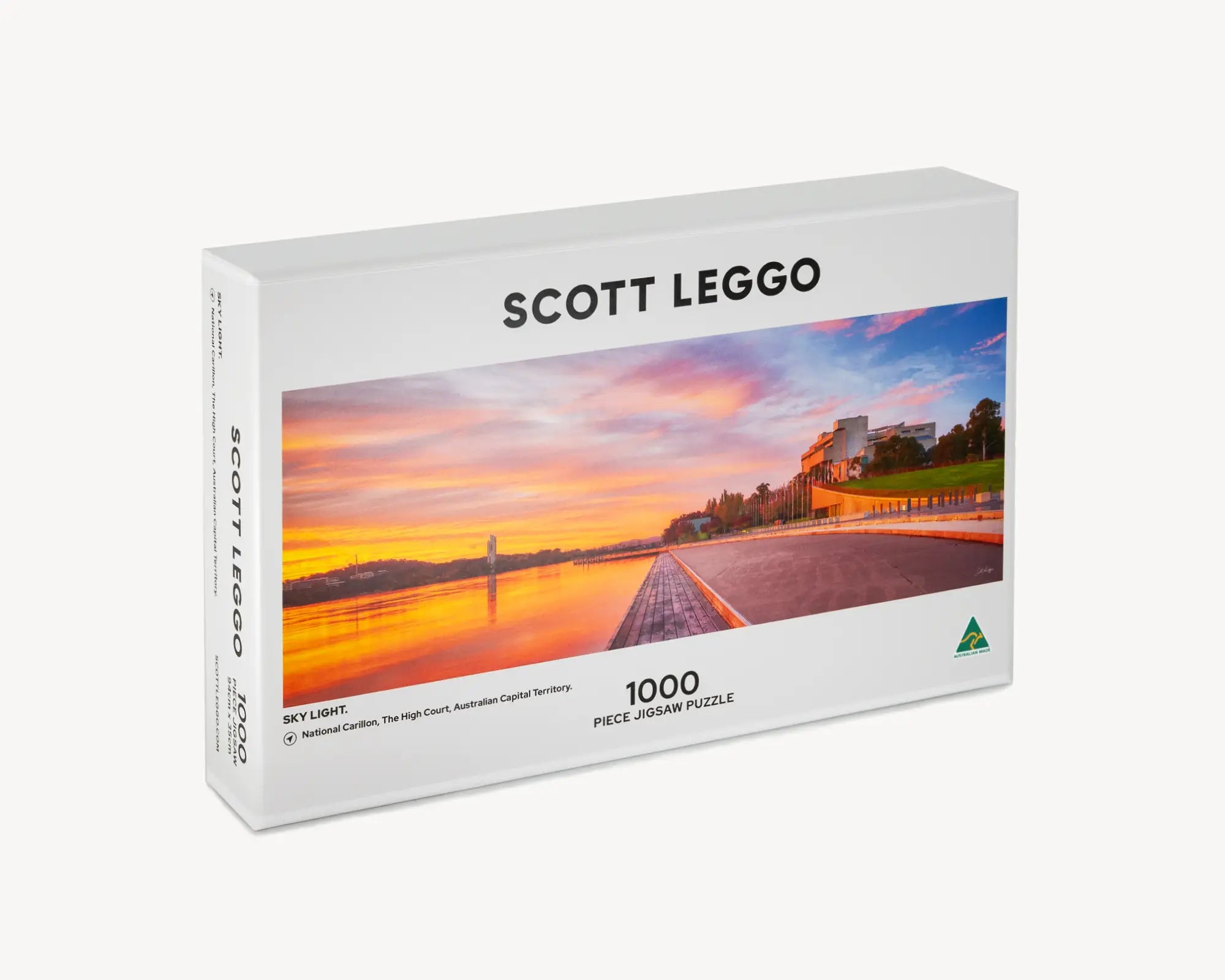 Sky Light. 1000 piece jigsaw puzzle front of box.