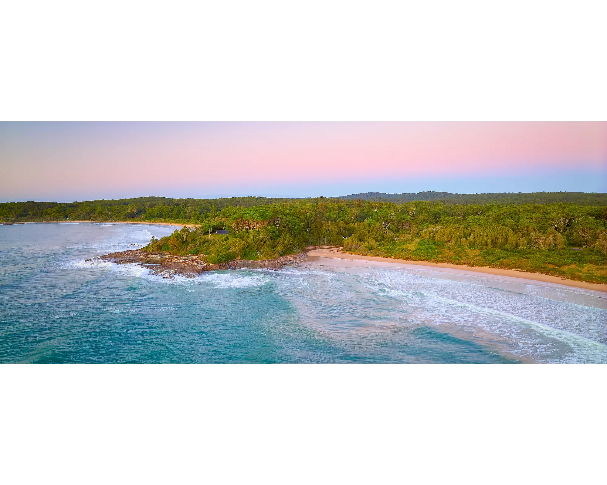 South Coast Escape. Sunrise over Durras, New South Wales south coast.