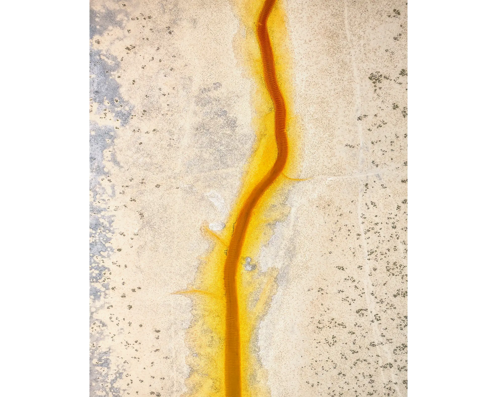 Strike - aerial view of Willie Creek, The Kimberley, Western Australia.