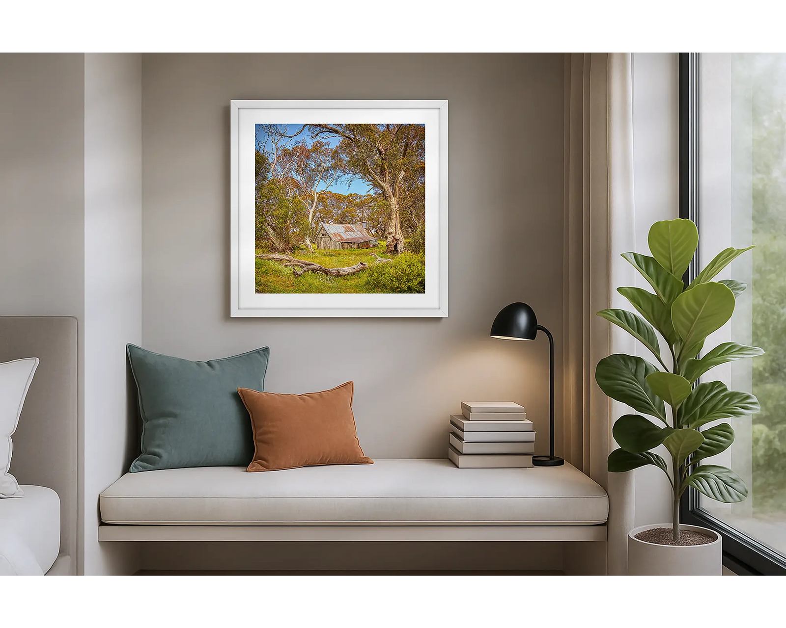 Summer In The High Country. Alpine National Park, Wallaces Hut, Victoria, Australia.