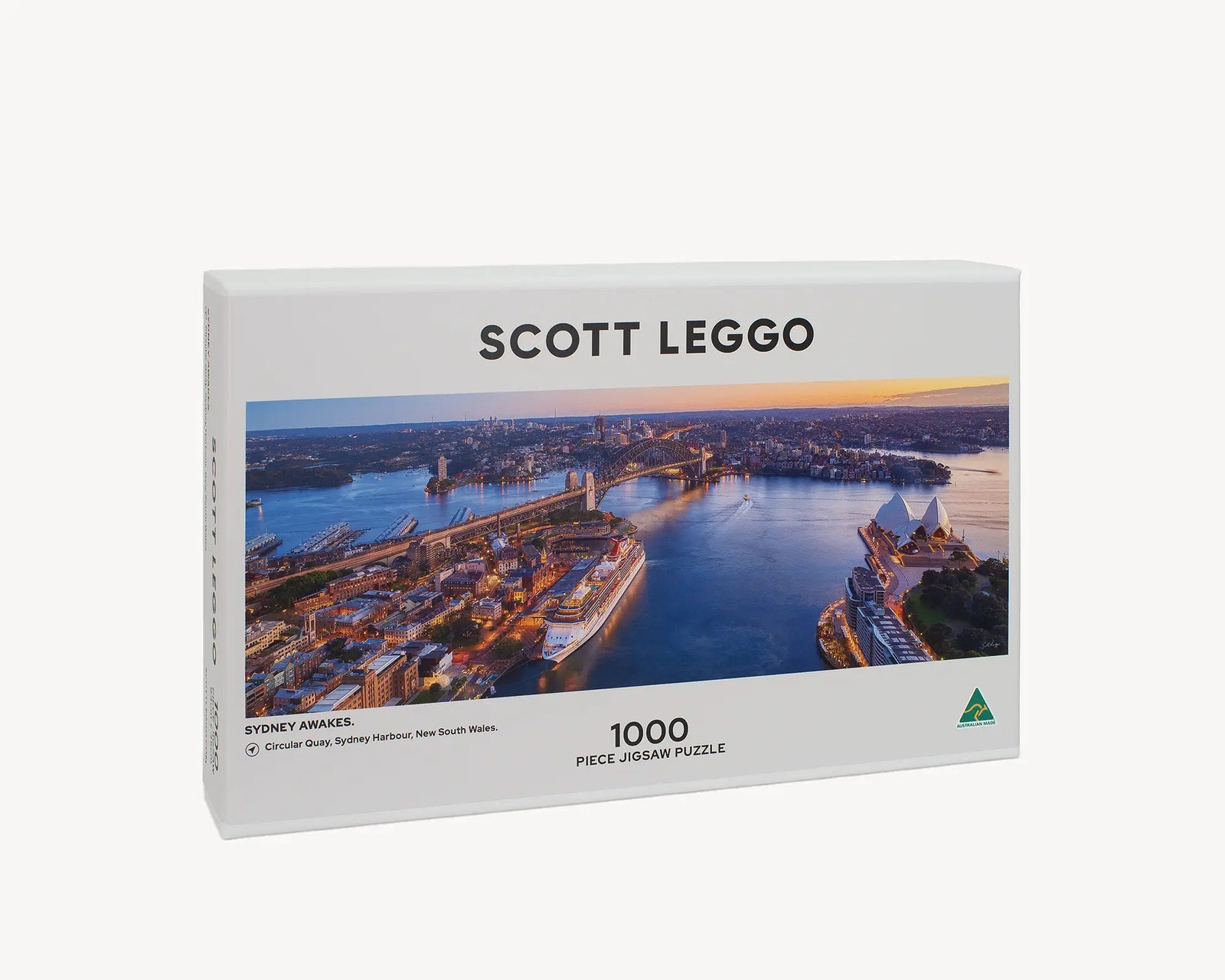 Sydney Awakes. 1000 piece jigsaw. Box