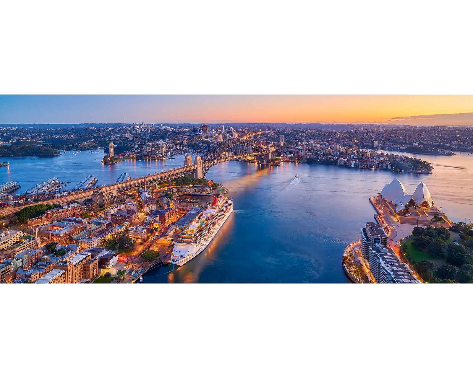 Sydney Awakes - Sydney Harbour at sunrise.