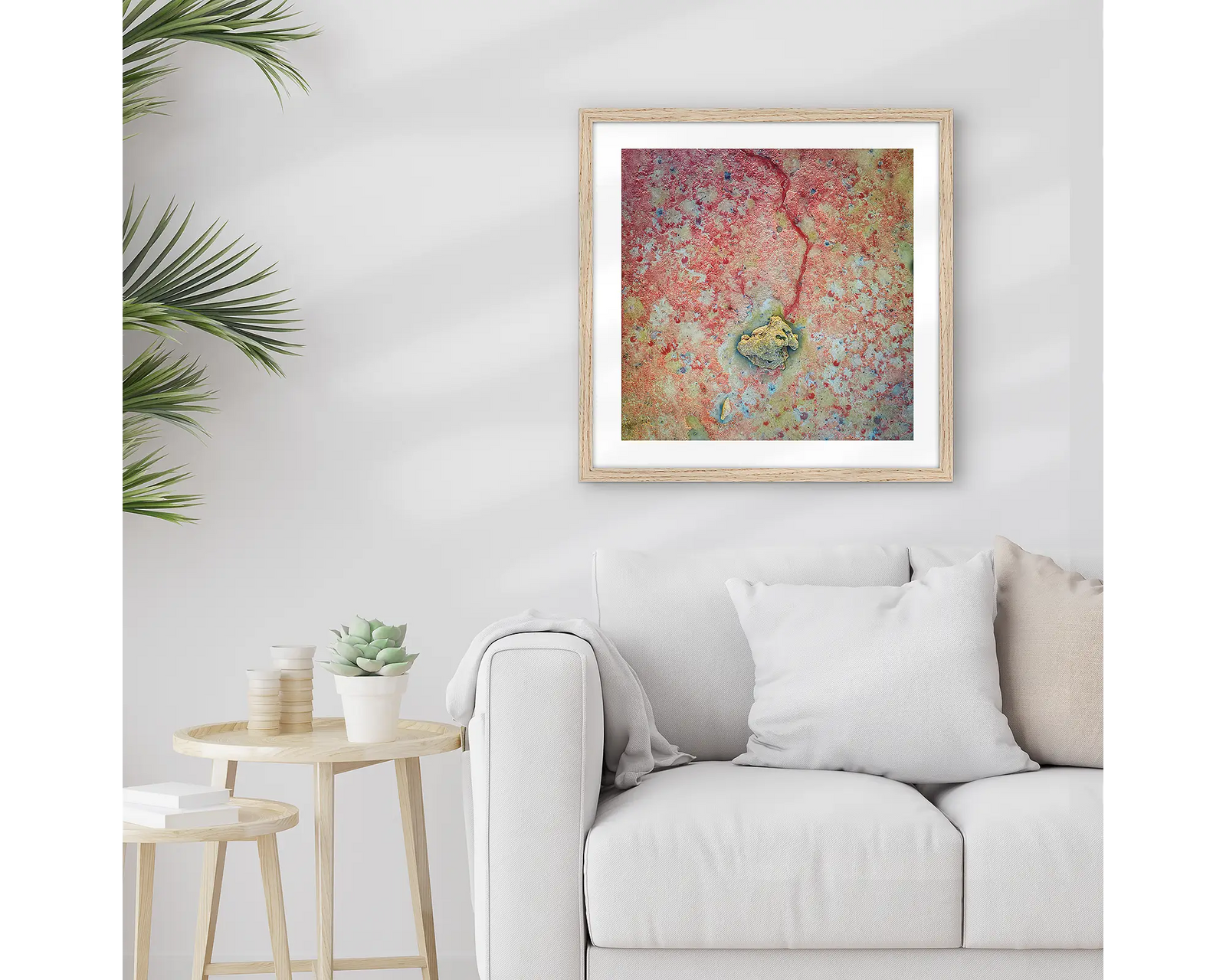 Tail End. Rock on red sand beach, Roebuck Bay, Western Australia.