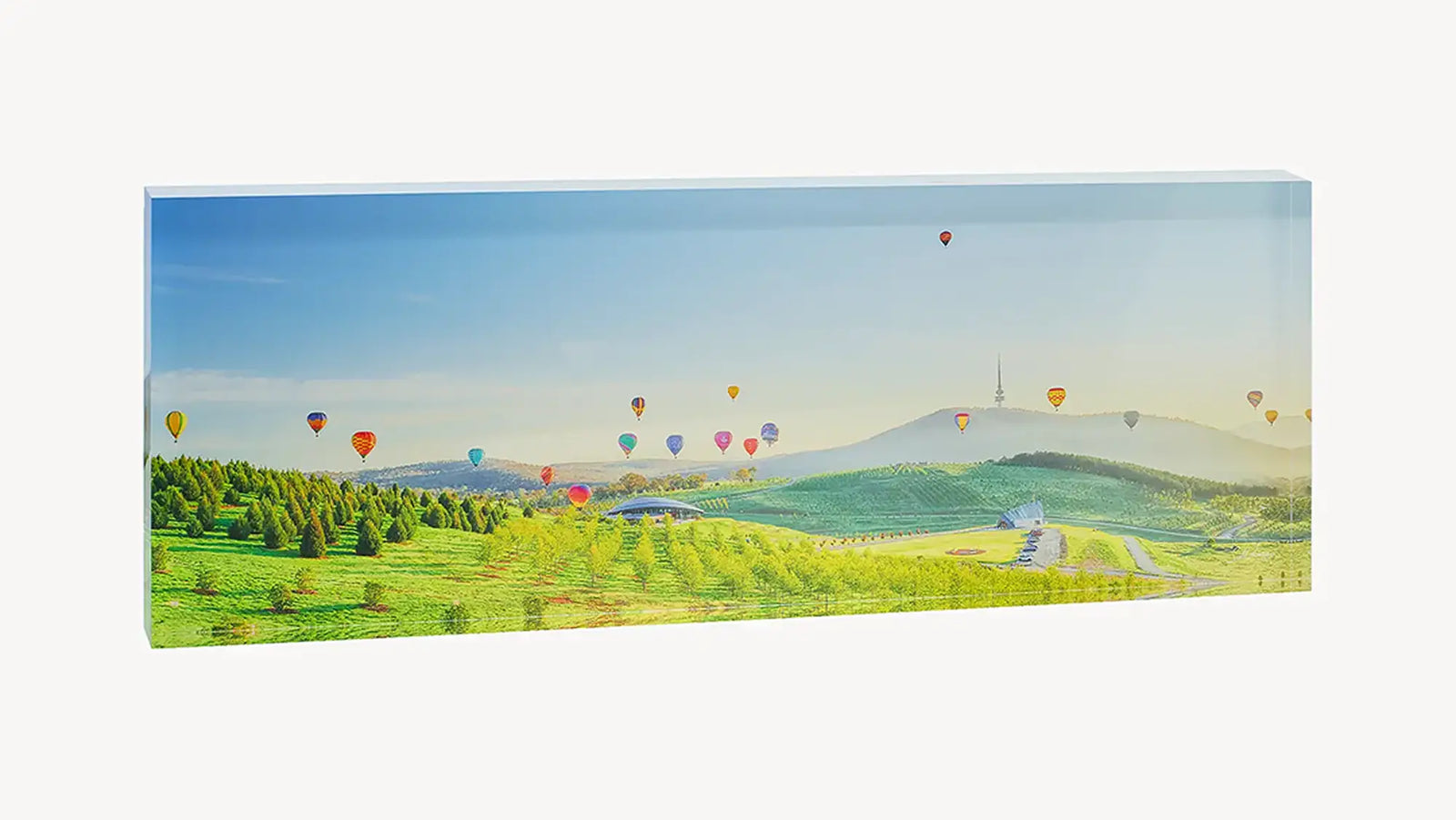 Telstra Tower acrylic block collection.