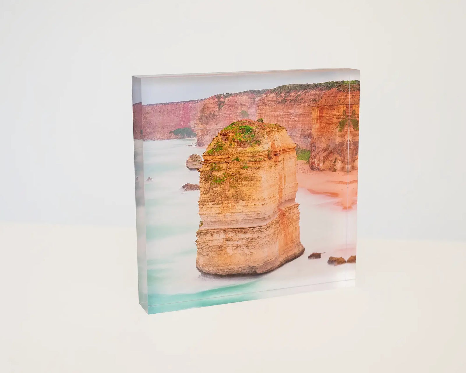 The Apostle. Acrylic block Twelve Apostles, Great Ocean Road, Victoria.